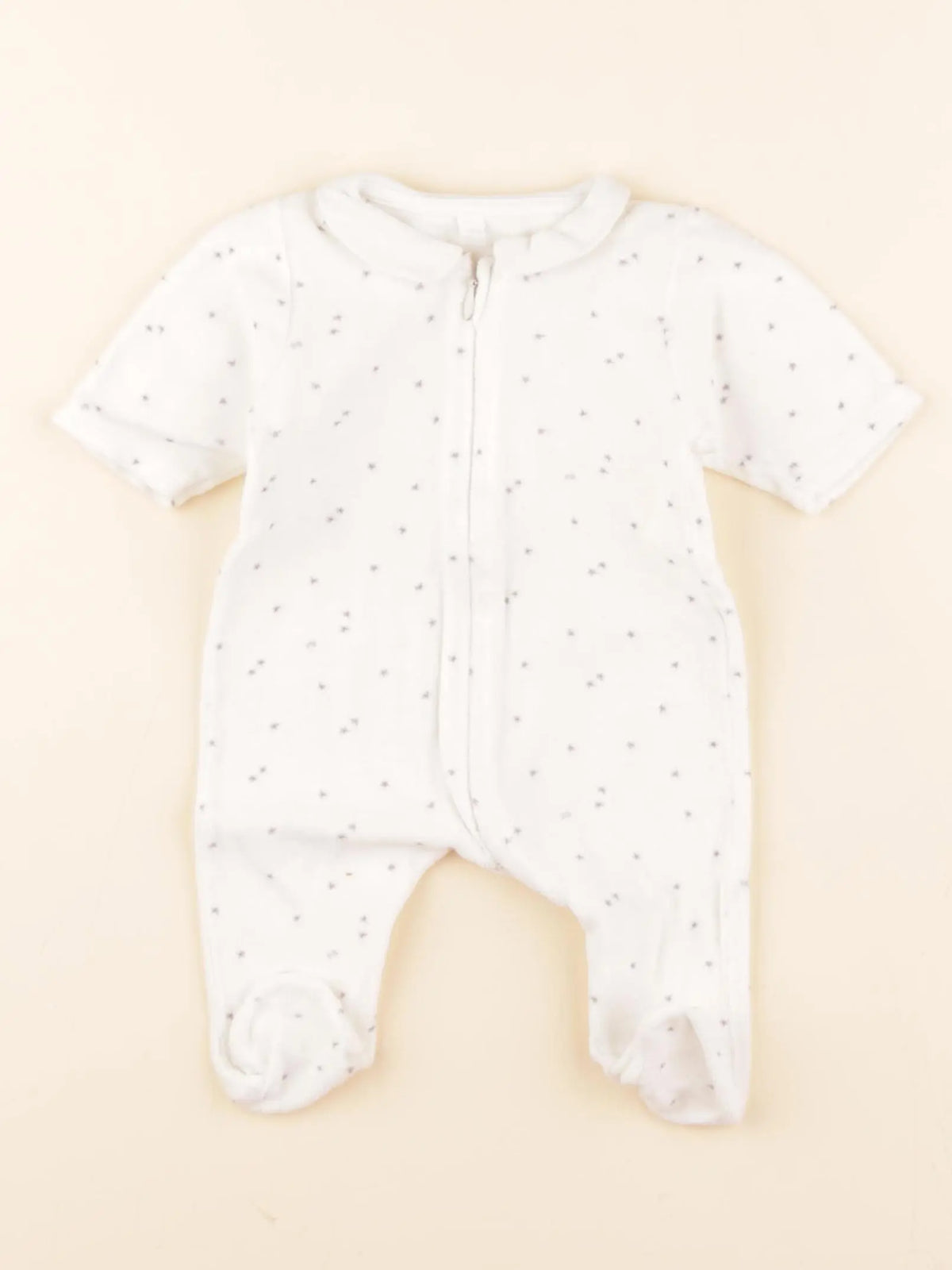 Pyjama velours blanc