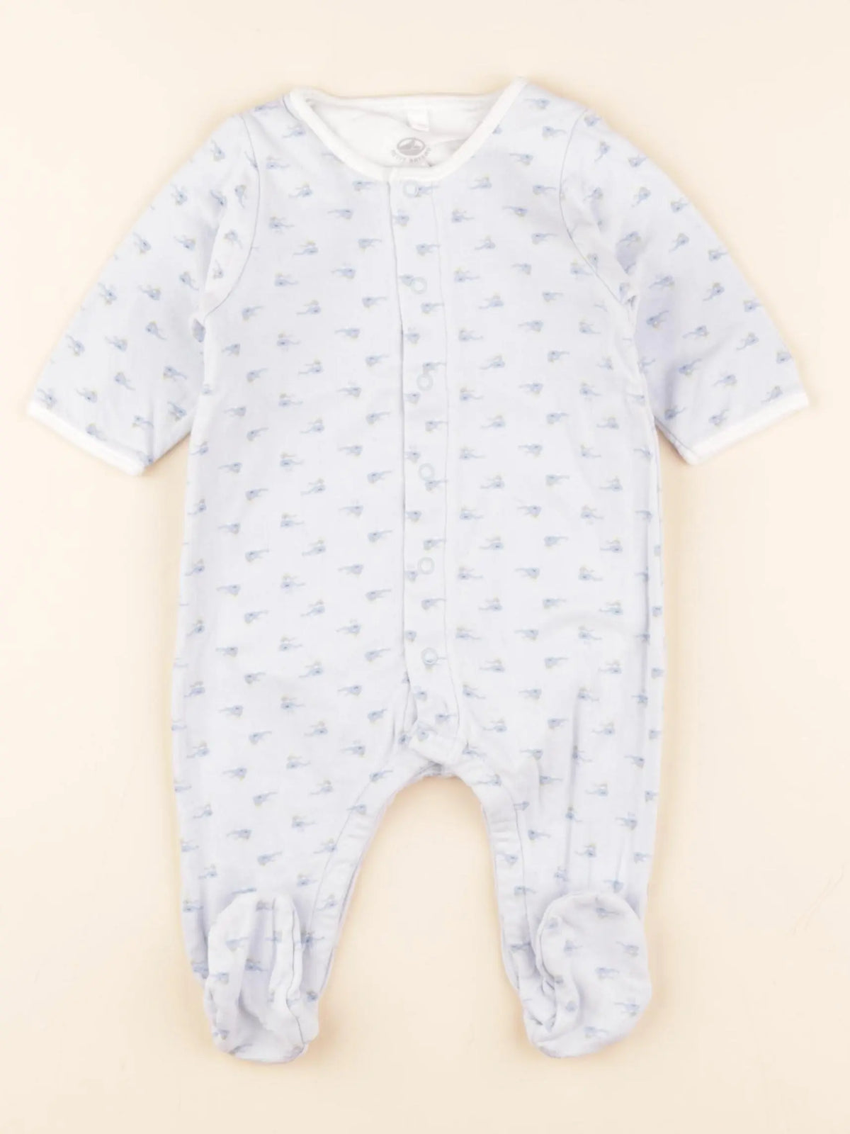Pyjama coton bleu