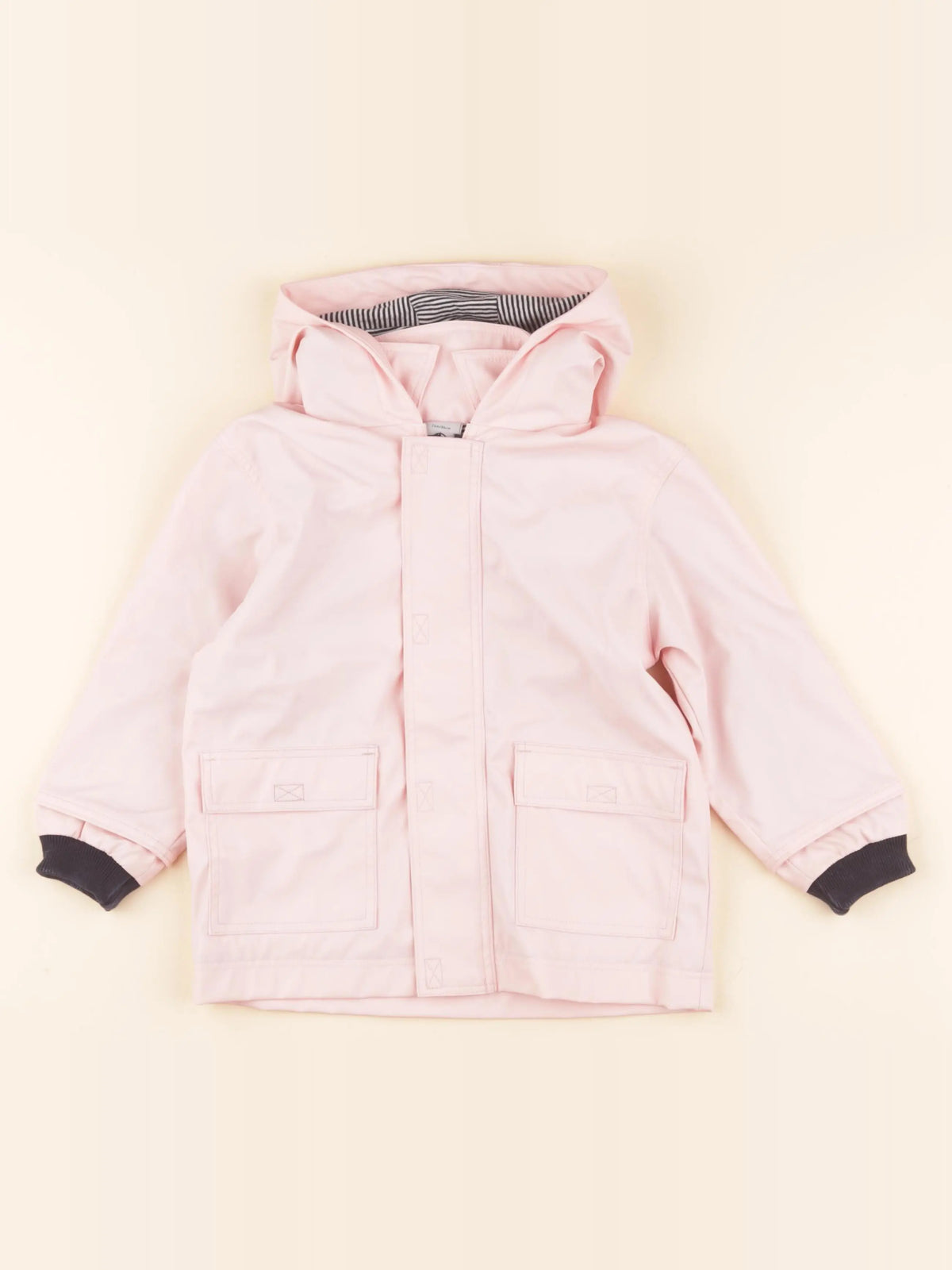 Imperméable rose