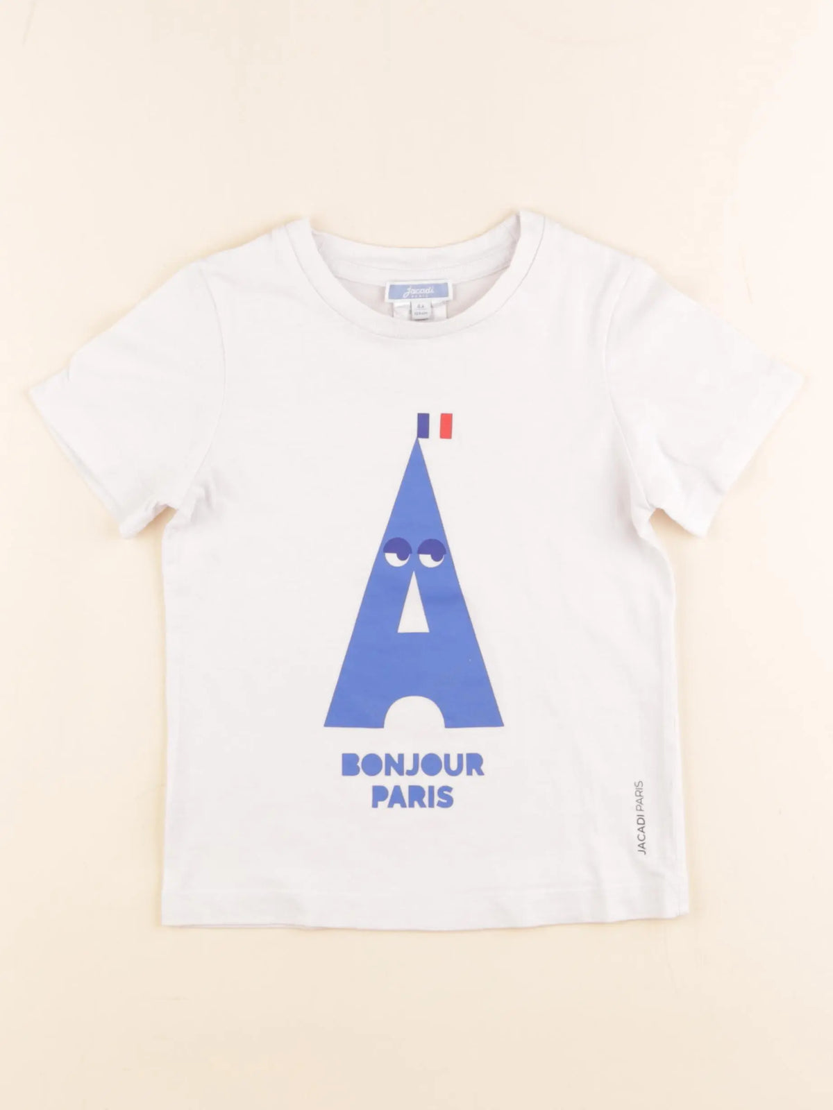 Jacadi - tee-shirt blanc - 4 ans