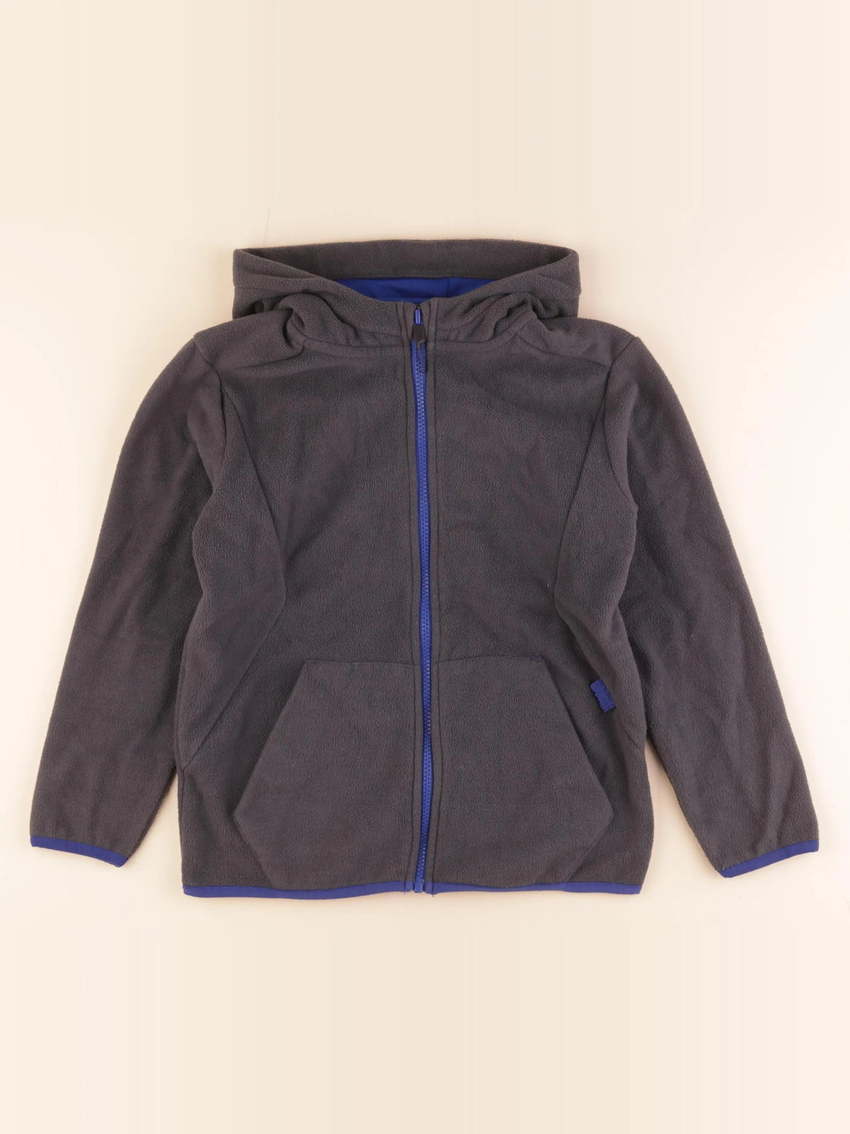 Vertbaudet - polaire gris - 10 ans