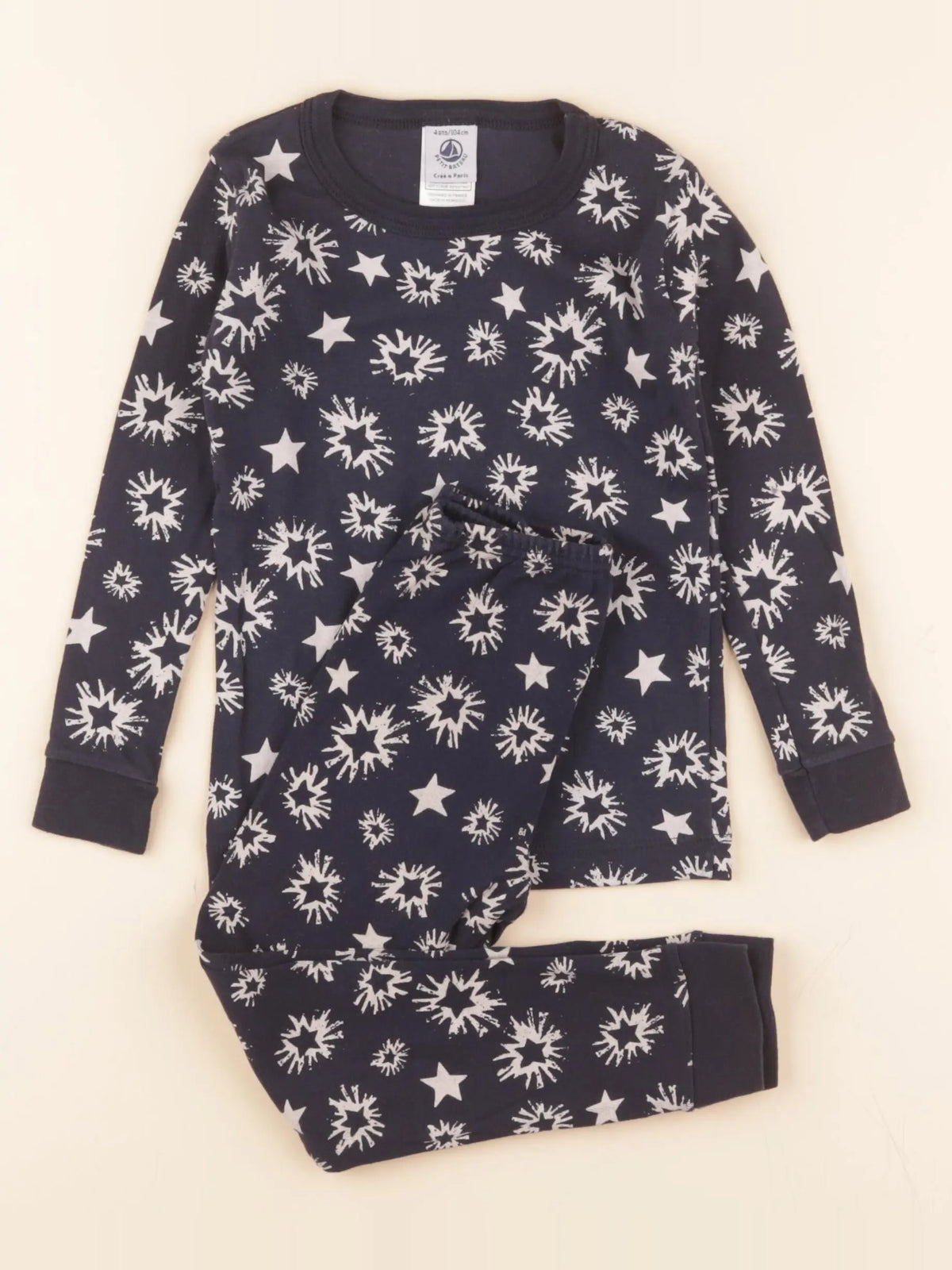 Pyjama coton bleu