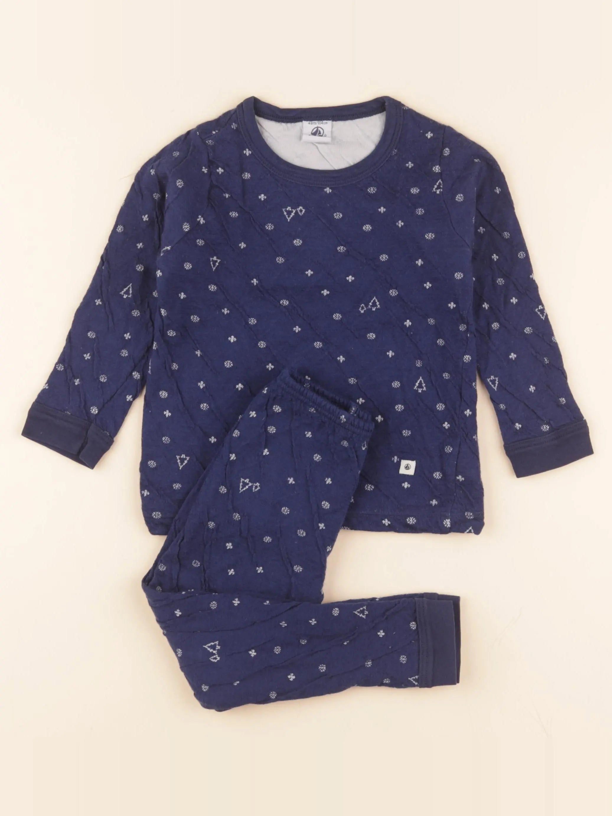 Pyjama coton bleu