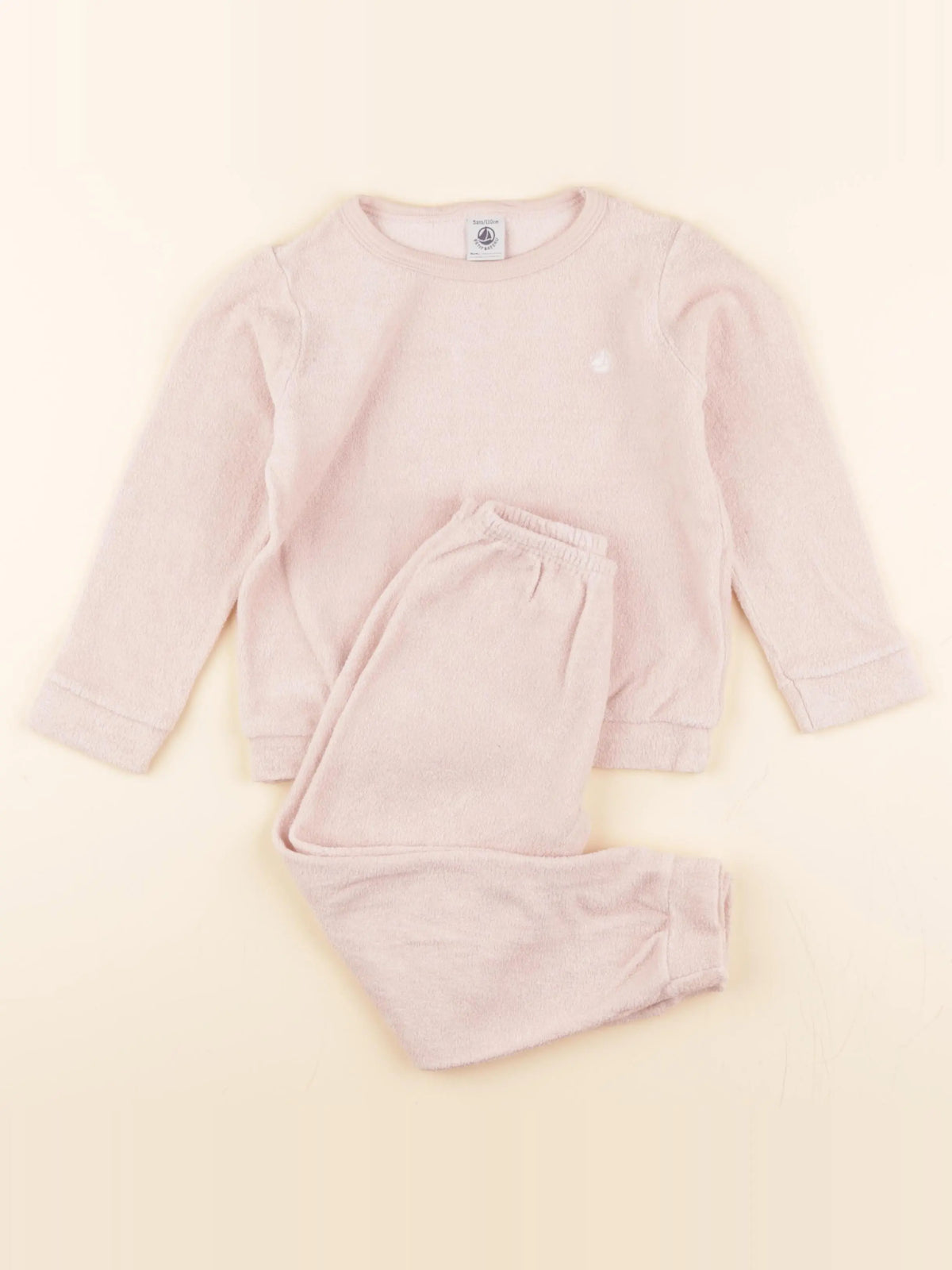 Pyjama velours rose