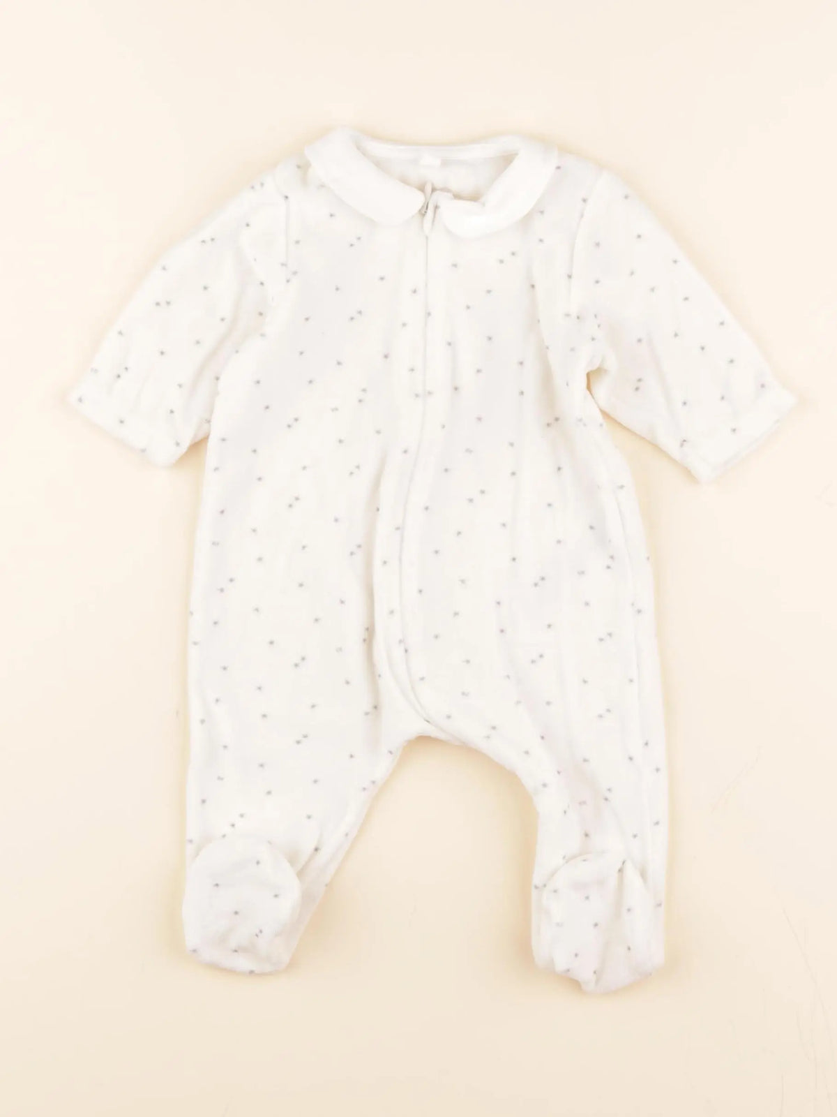 Pyjama velours blanc