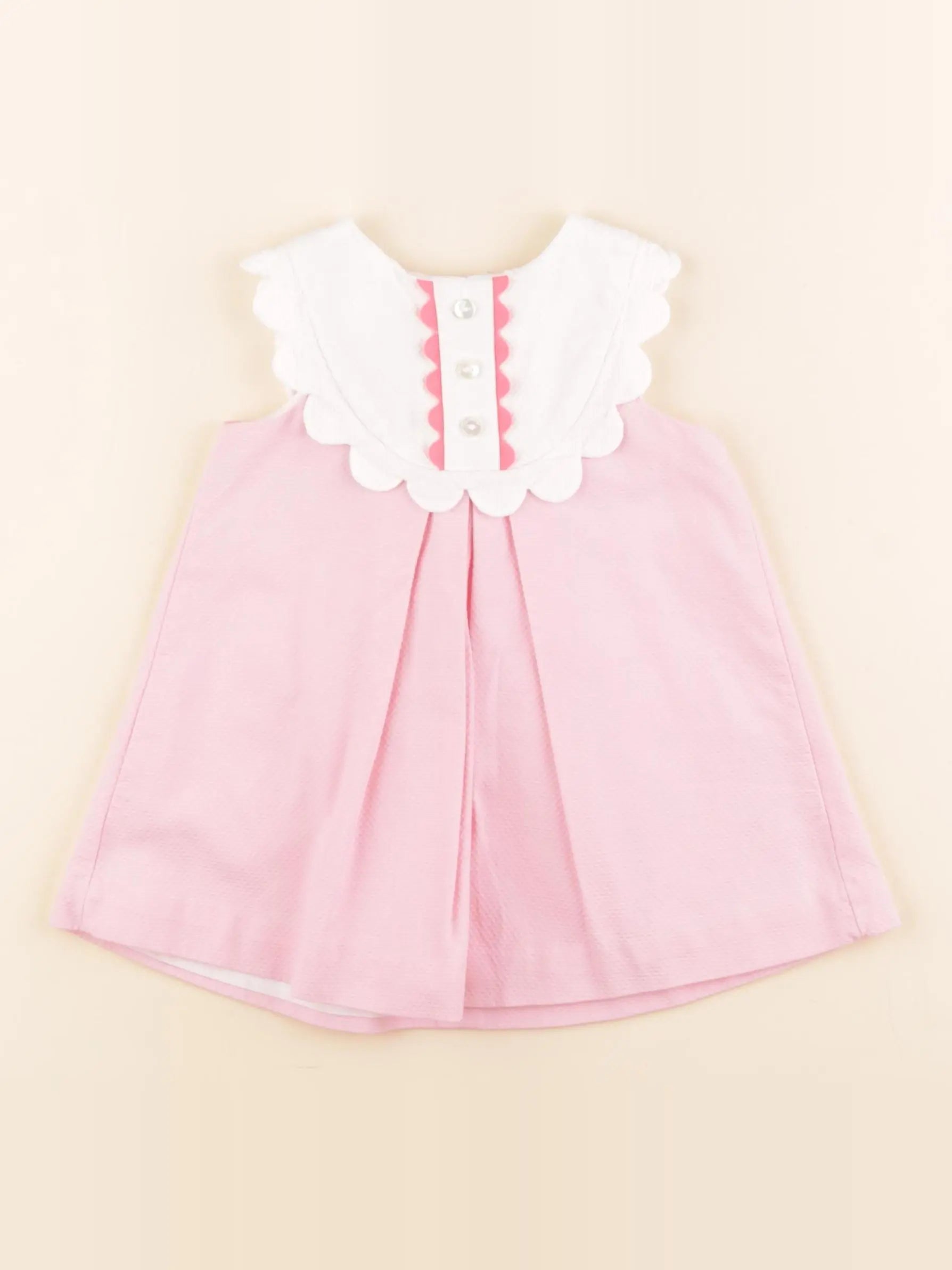 Jacadi - robe rose - 12 mois