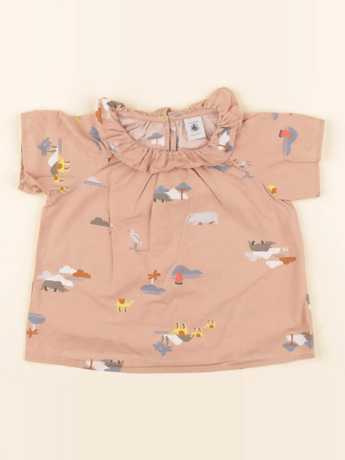 Blouse multicolore