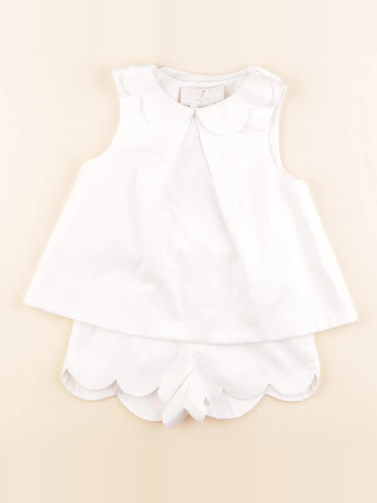 Jacadi - ensemble blanc - 36 mois