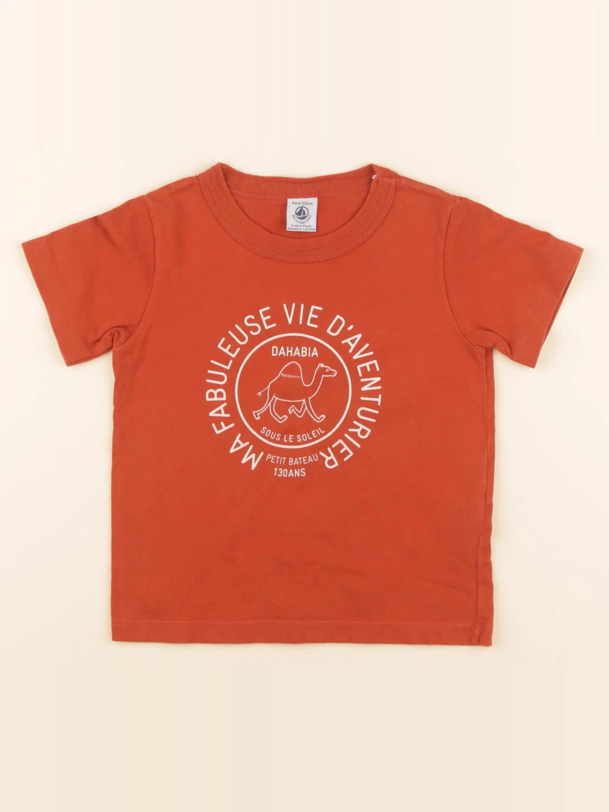 Tee-shirt orange
