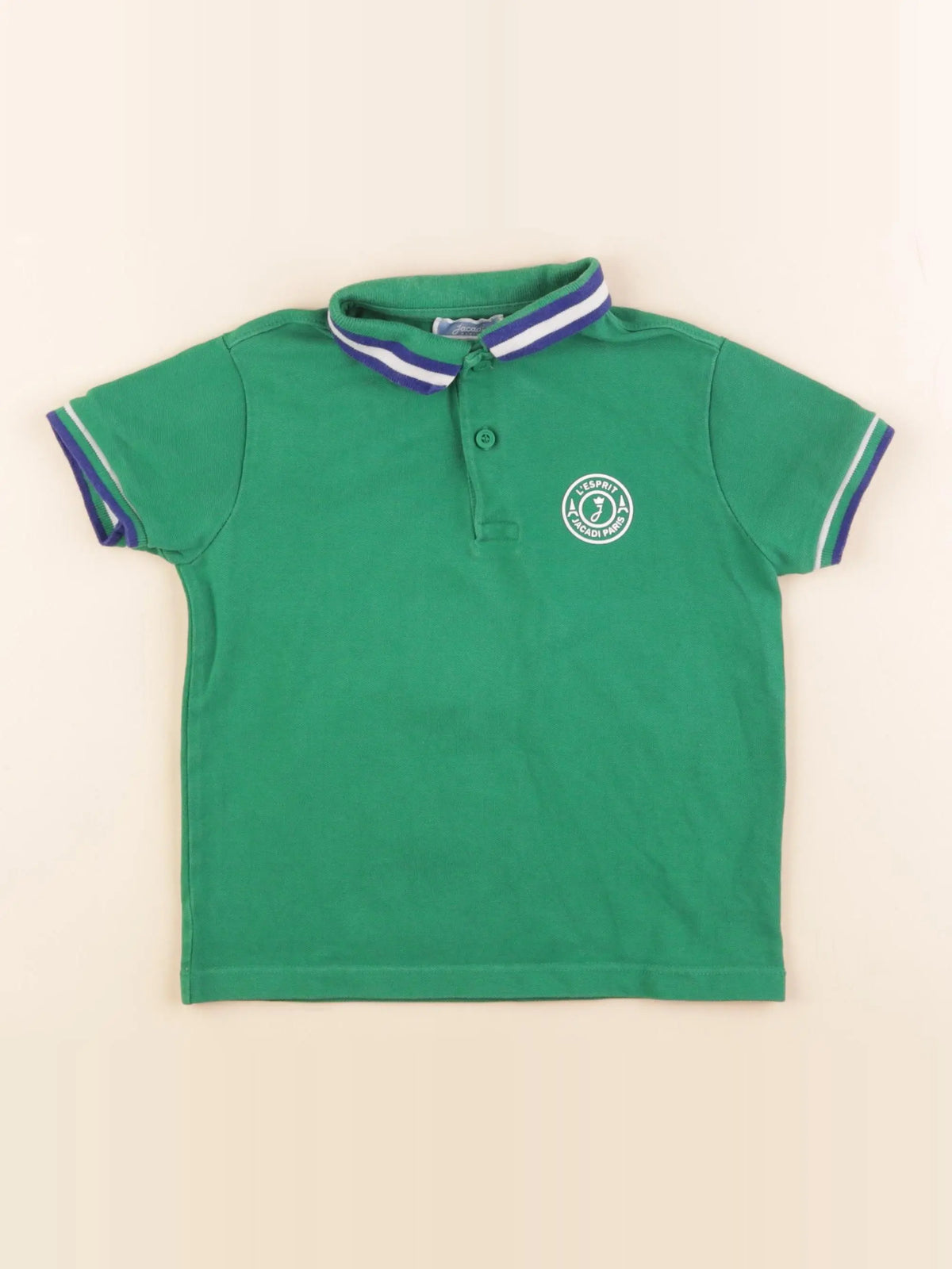 Jacadi - polo vert - 6 ans