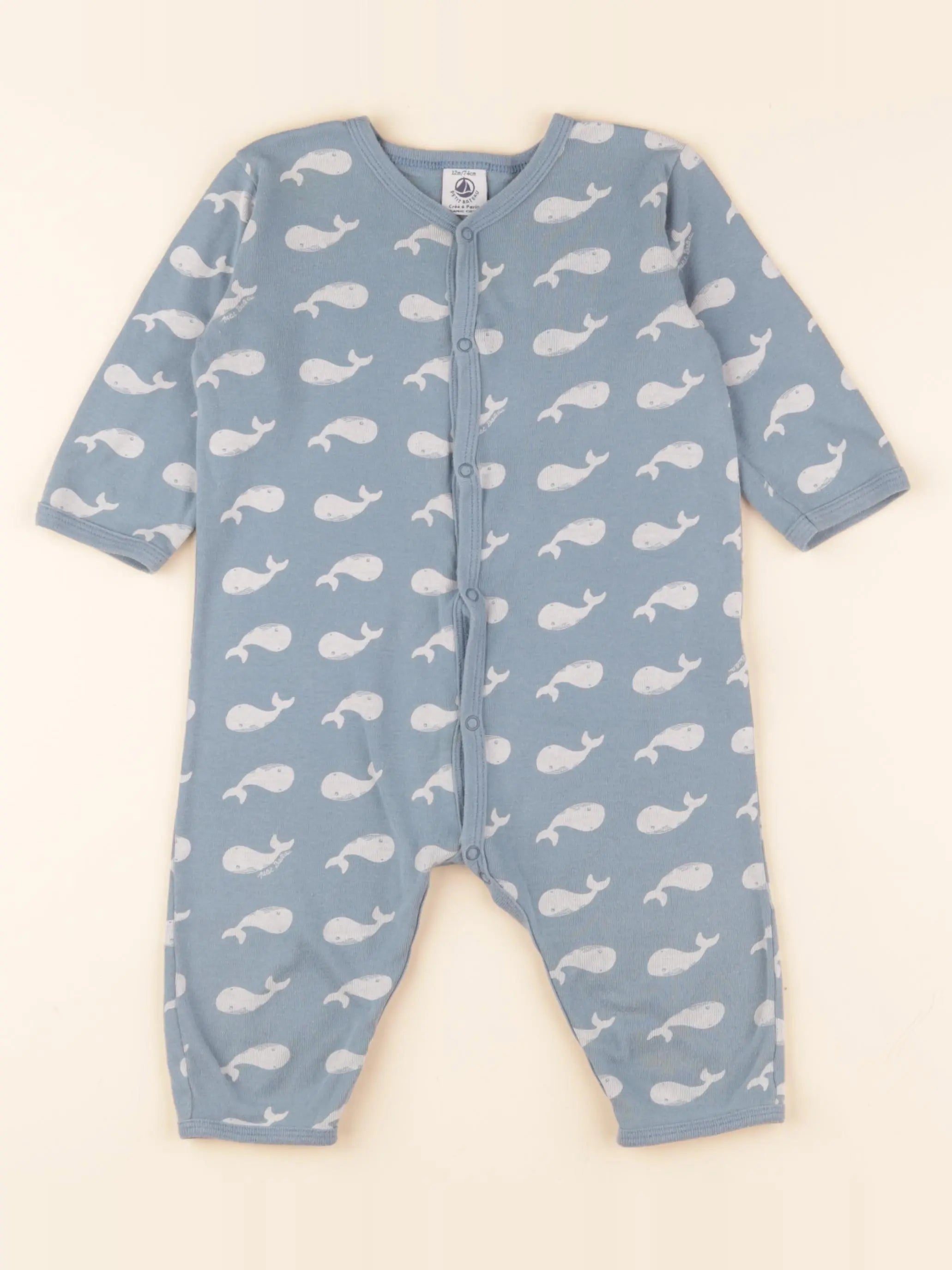 Pyjama coton bleu