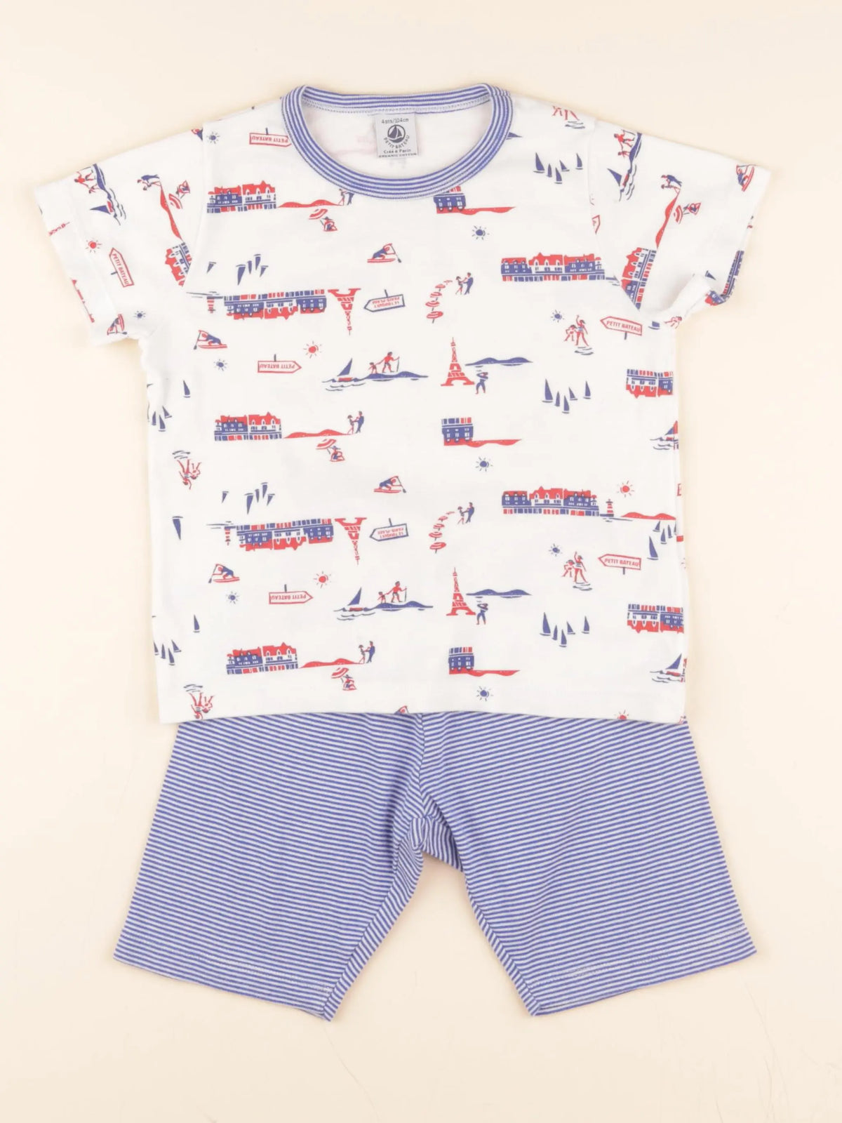 Pyjama coton multicolore