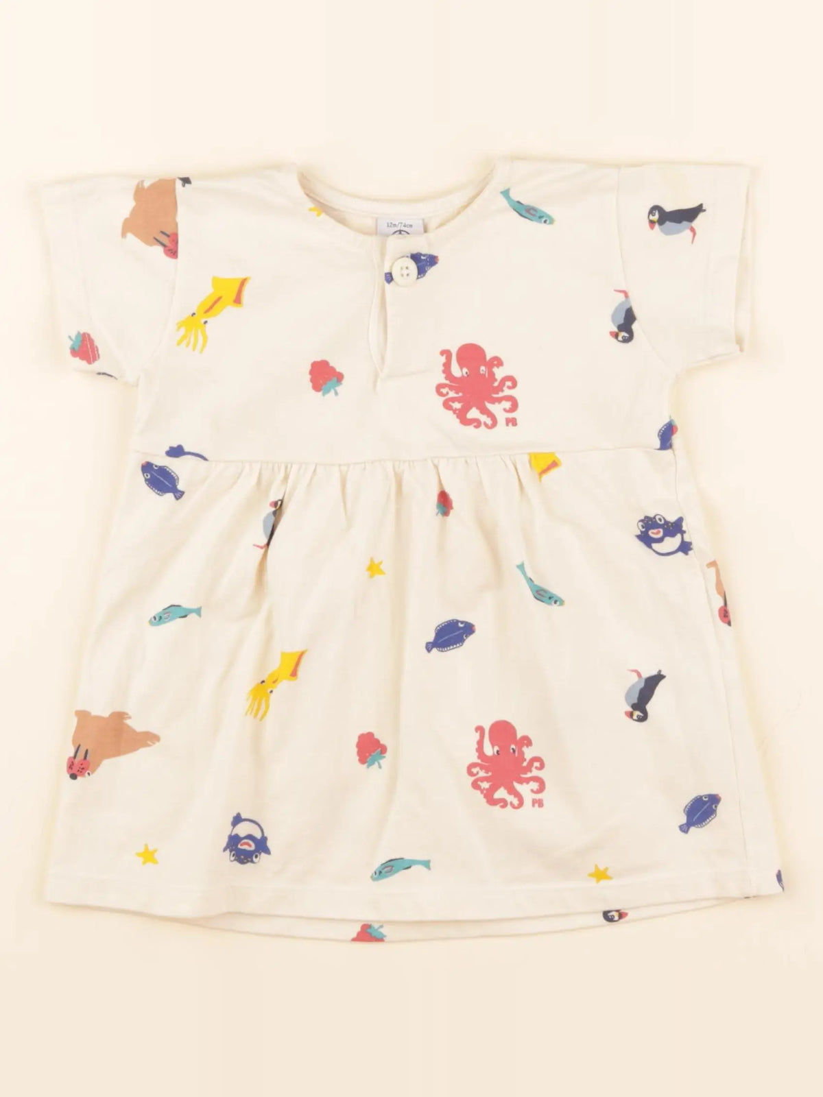 Robe multicolore