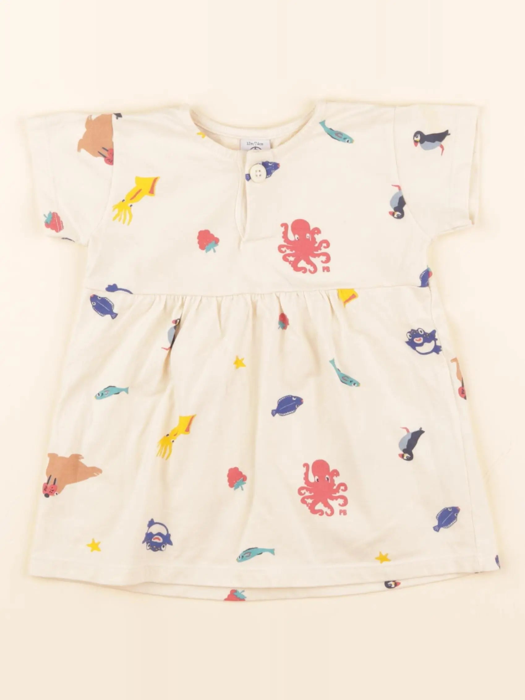 Robe multicolore