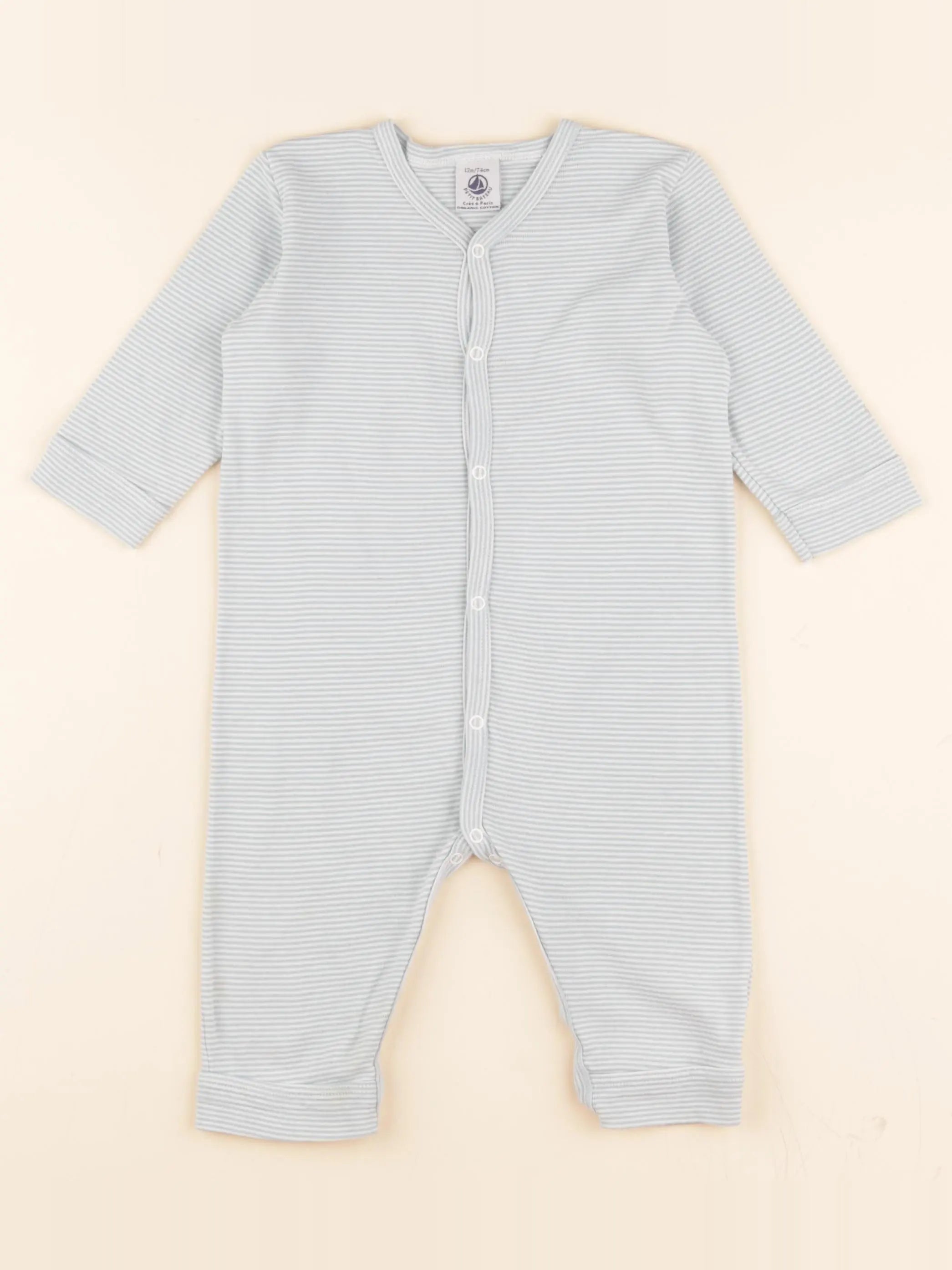Pyjama coton bleu