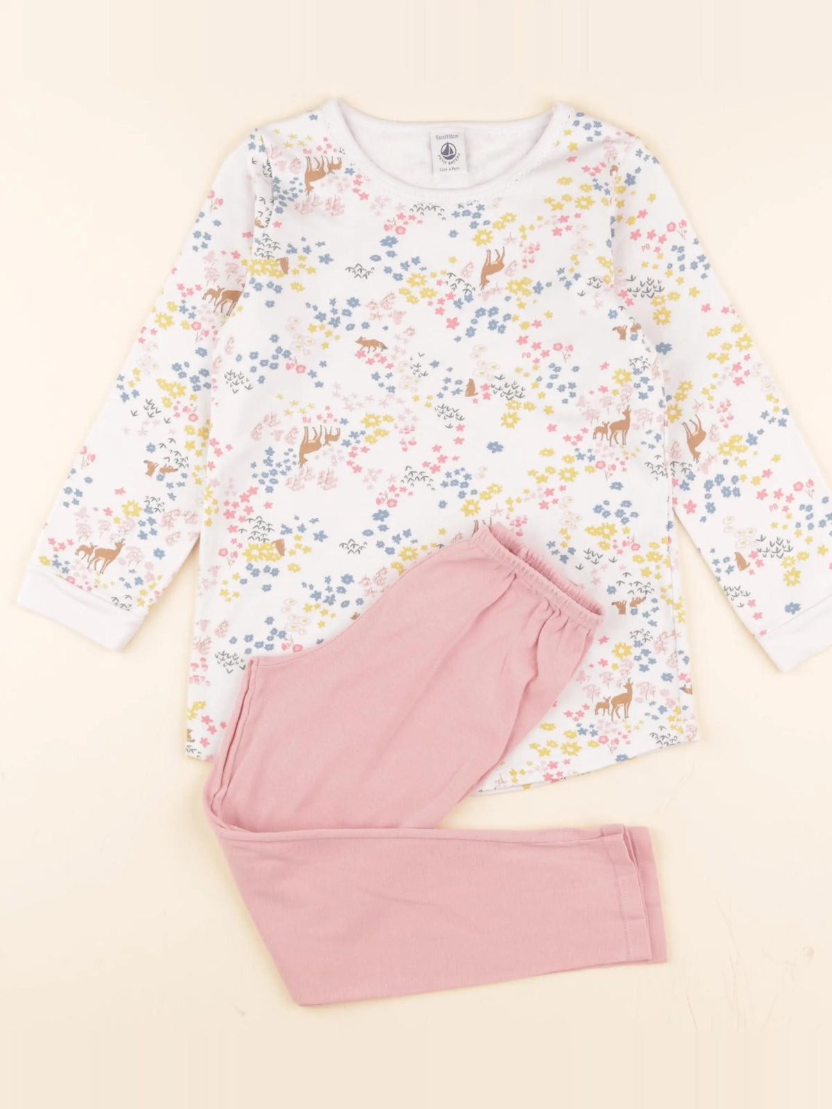 Pyjama coton rose