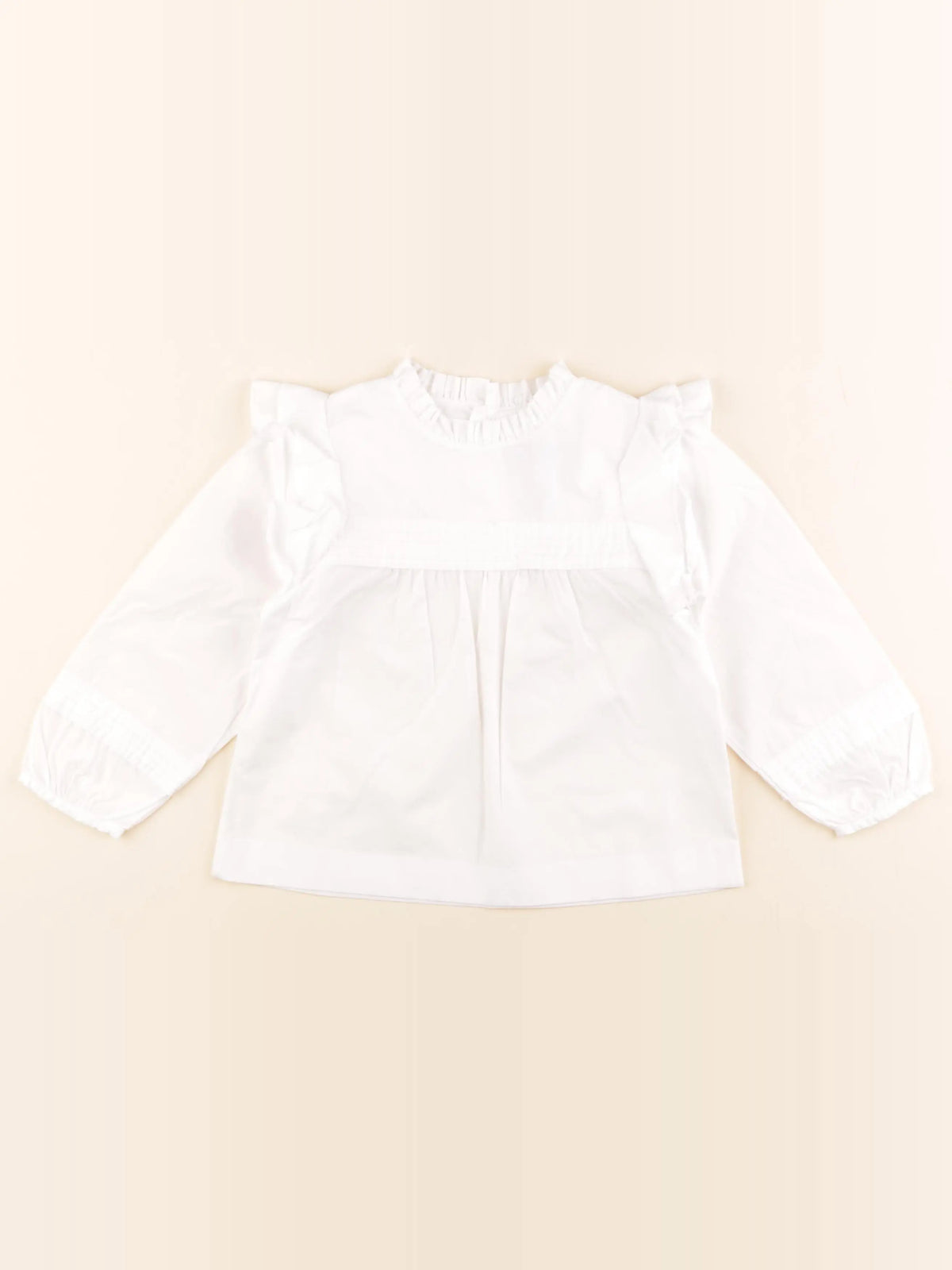 Jacadi - blouse blanc - 4 ans