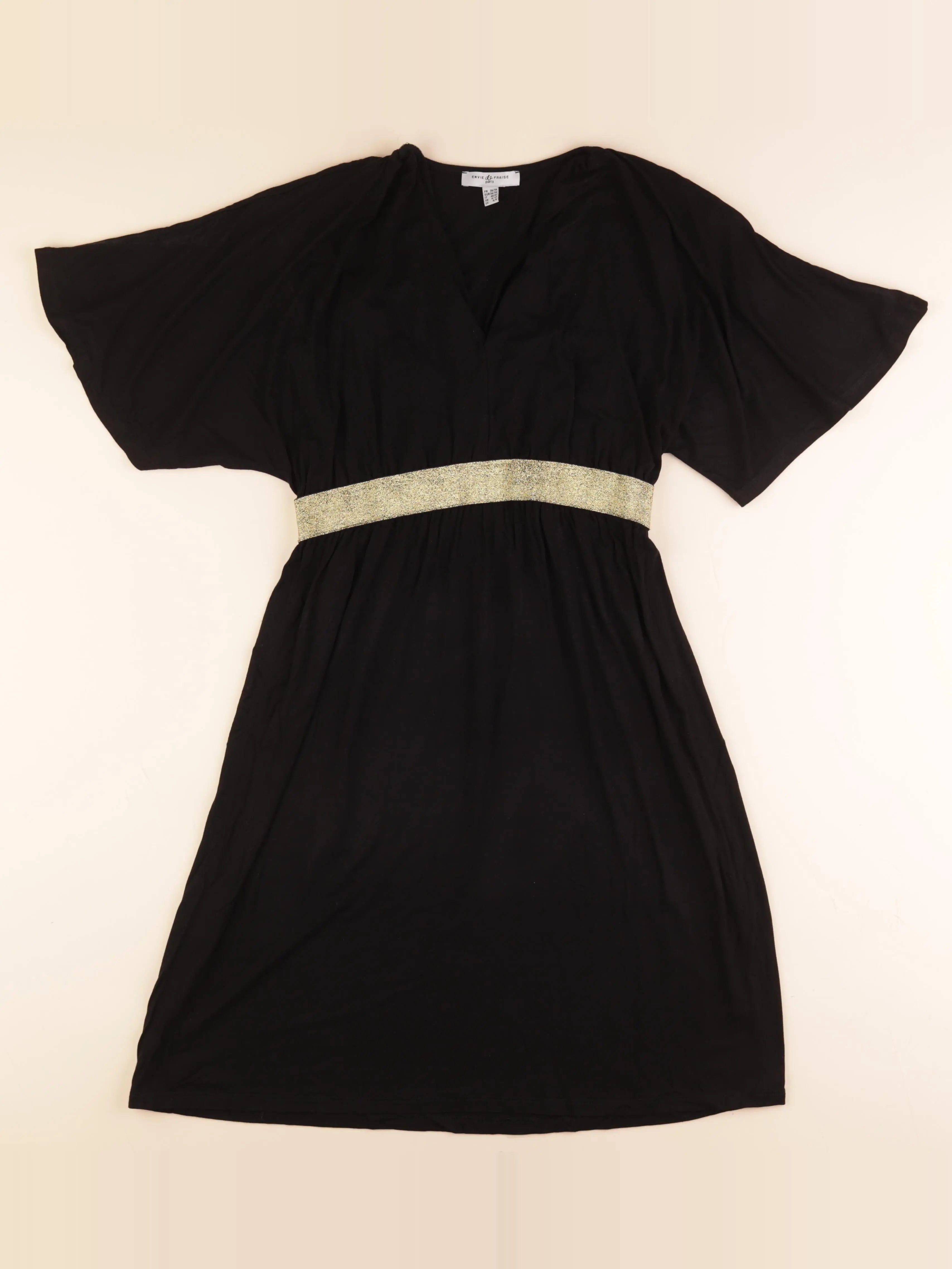 Envie de fraise - robe grossesse noir - 36 à 38