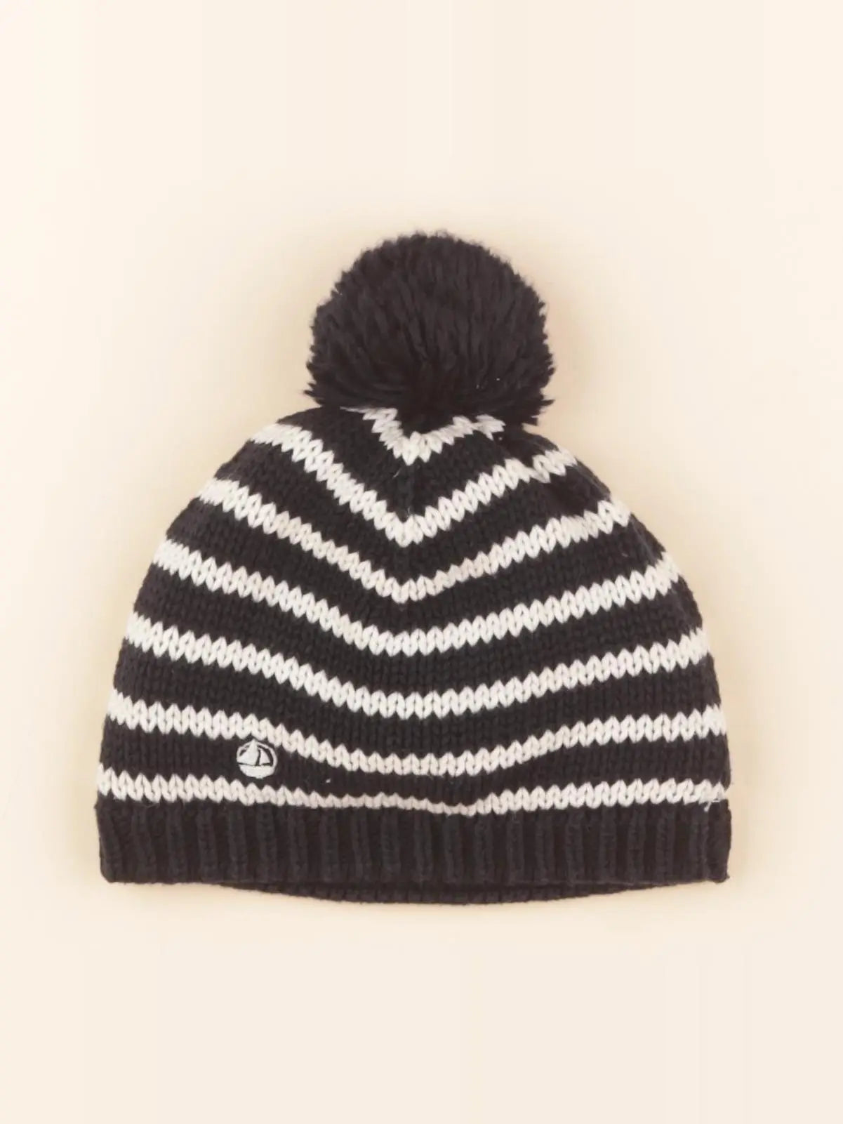 Bonnet blanc, bleu