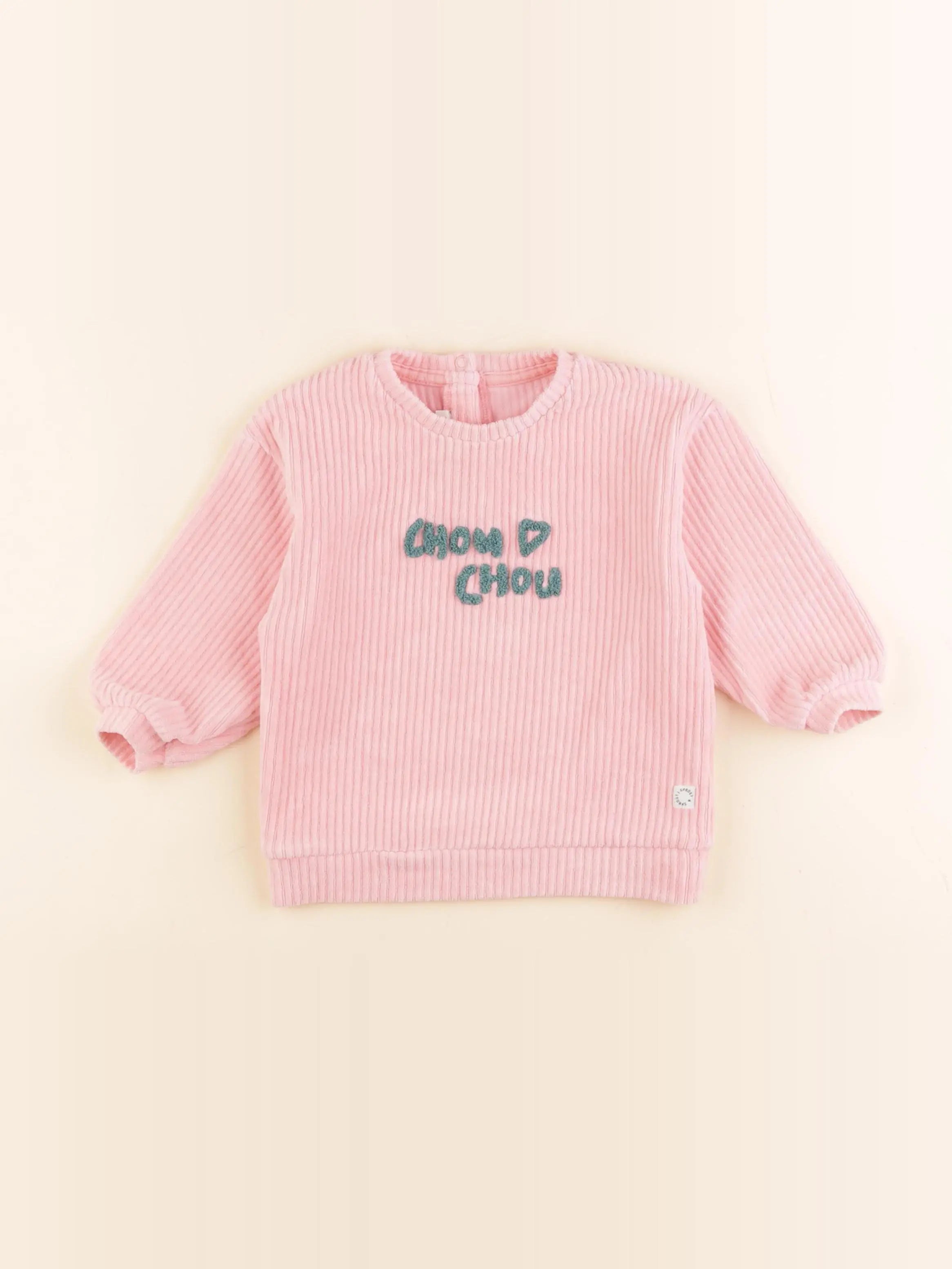 Sproet & Sprout - sweat rose - 18 mois
