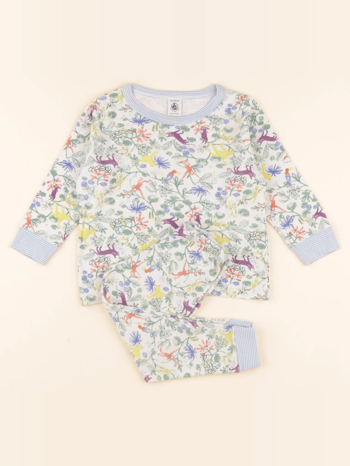 Pyjama coton multicolore