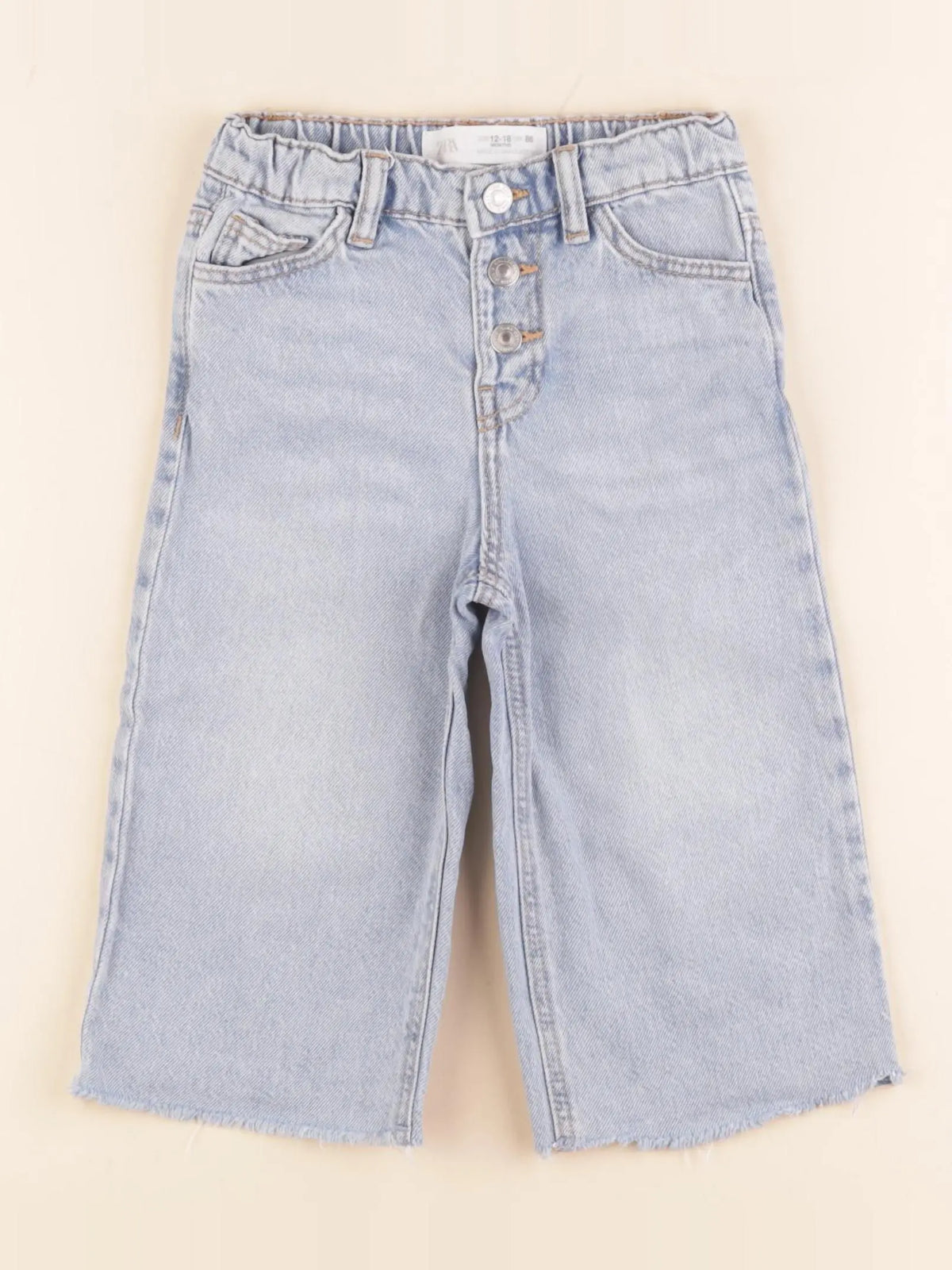 Zara - jean bleu - 12/18 mois