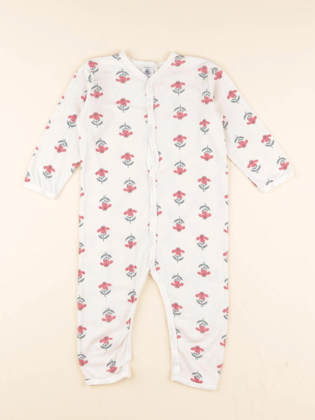 Pyjama coton blanc