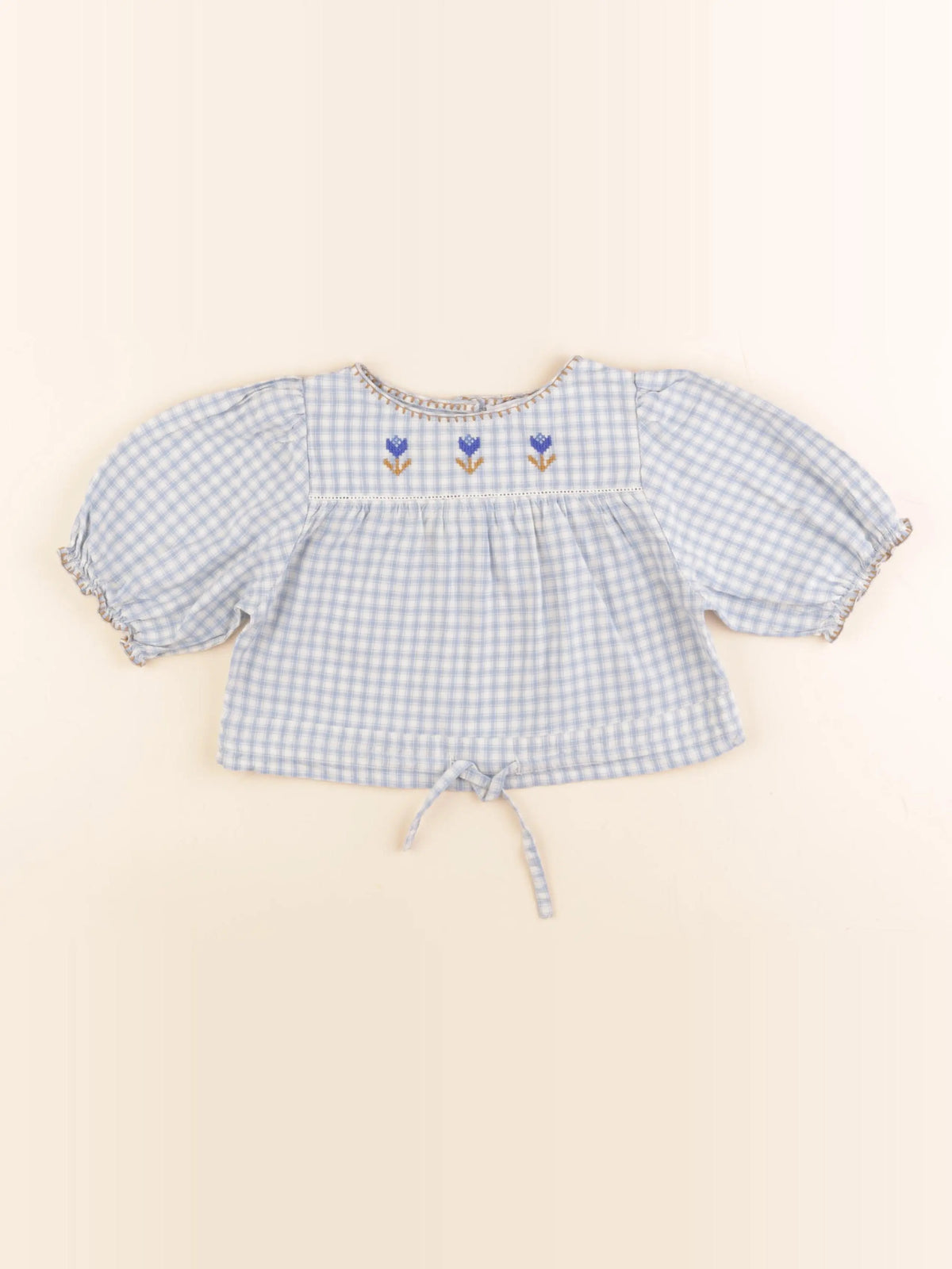 Emile et Ida - blouse bleu - 2 ans