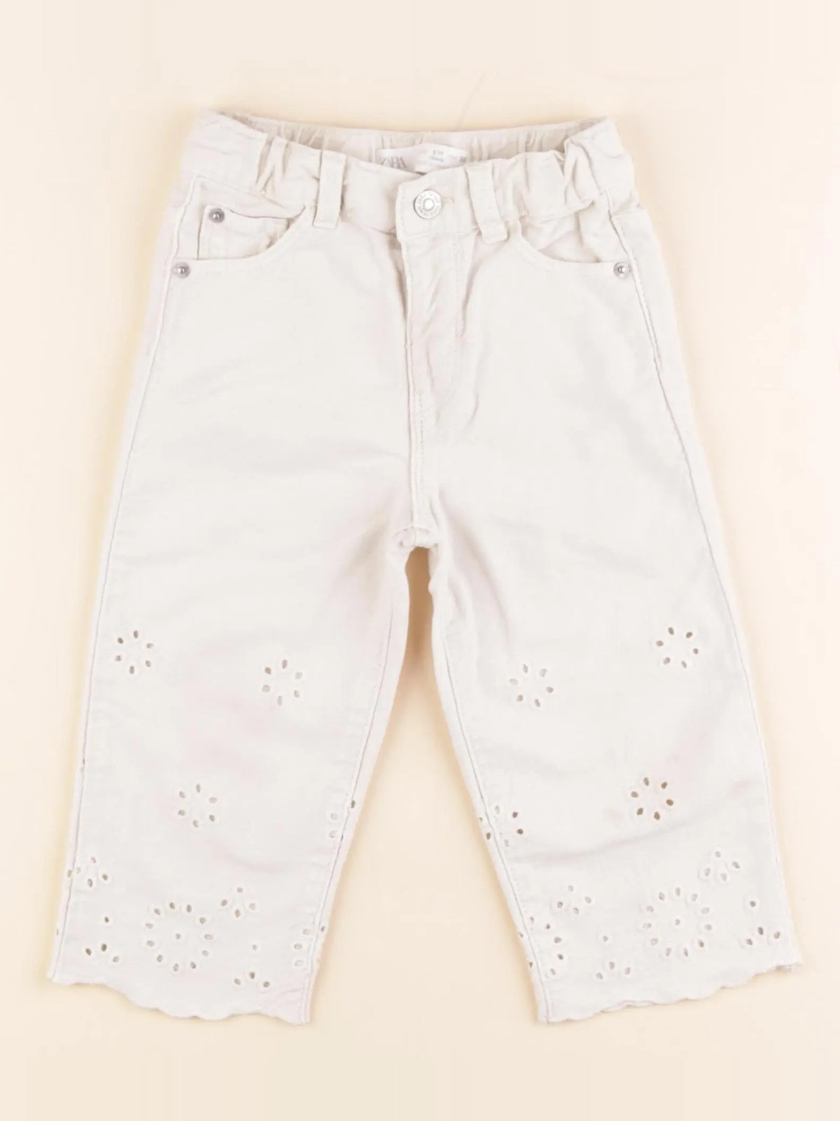 Zara - jean beige - 18 mois