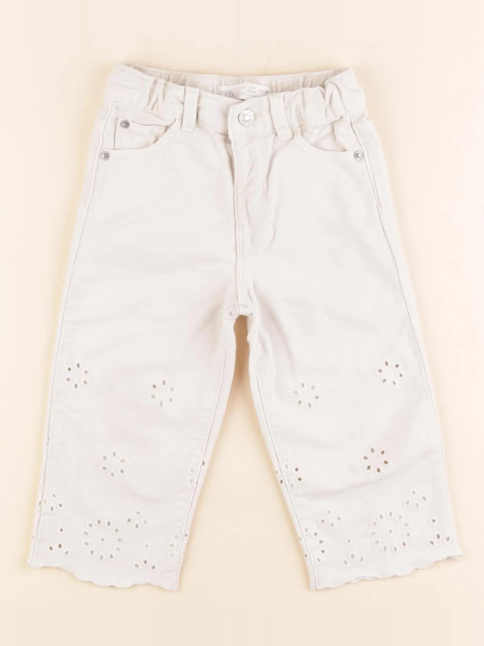 Zara - jean beige - 18 mois