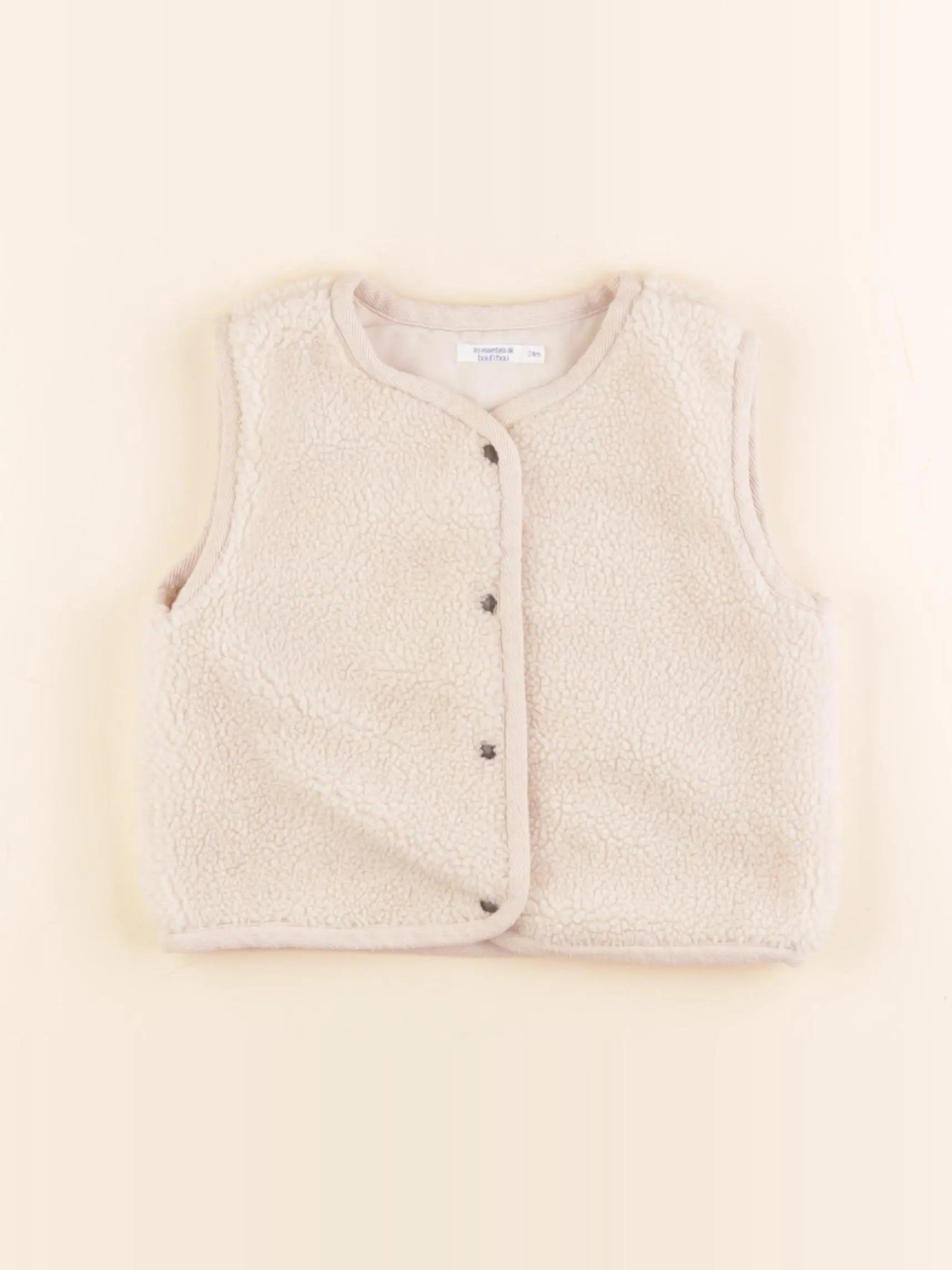 Boutchou - gilet beige - 24 mois
