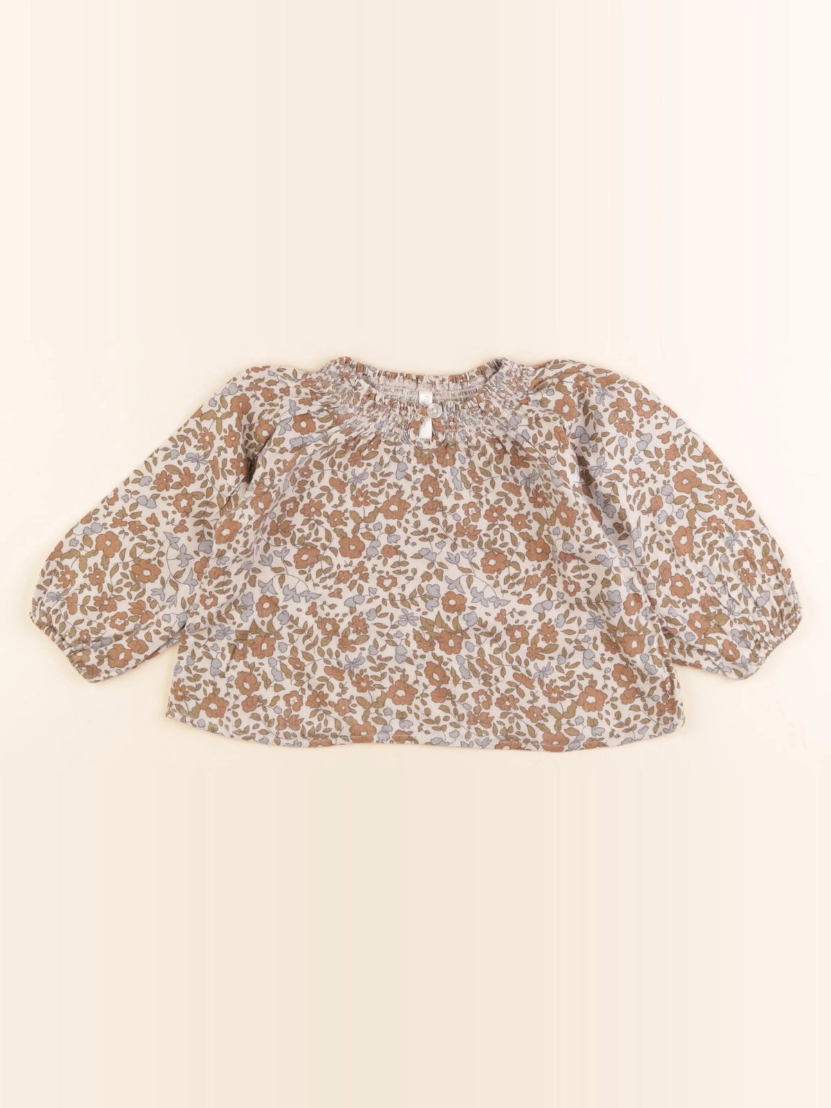 Rylee + Cru - blouse marron - 12/18 mois