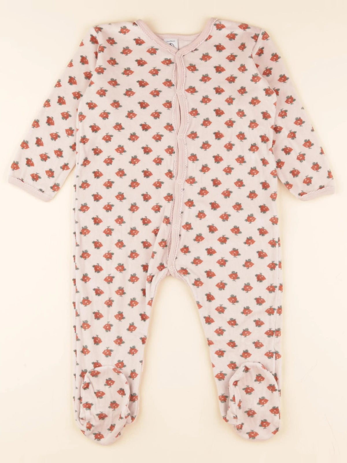 Pyjama velours rose