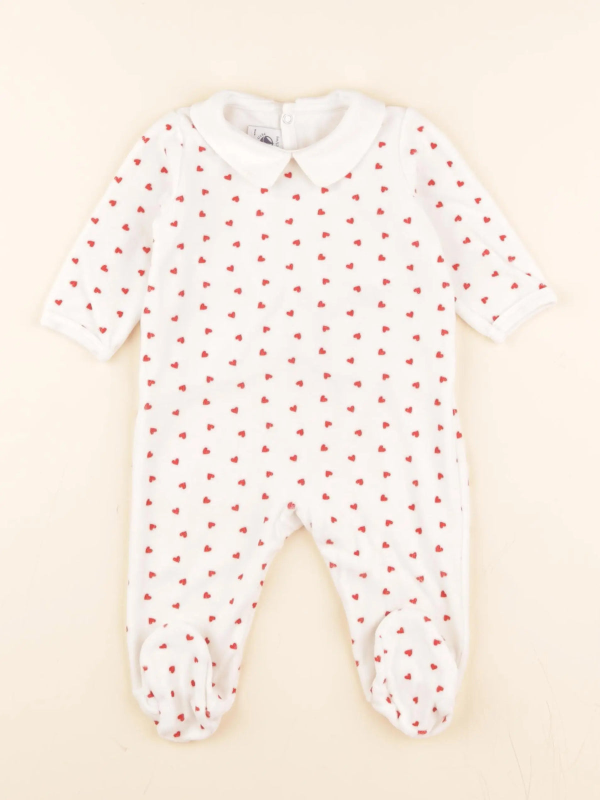 Pyjama velours blanc