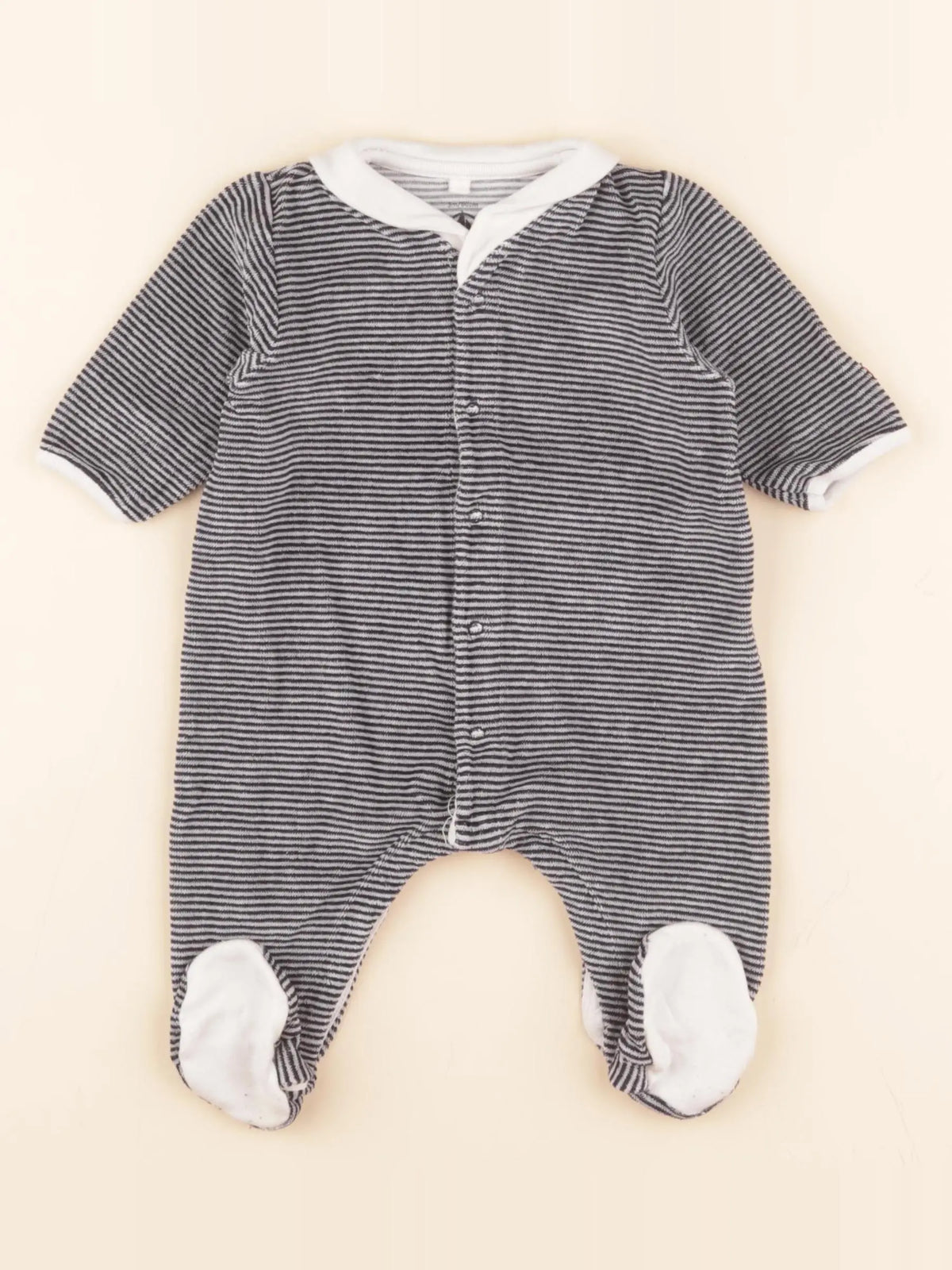 Pyjama velours bleu