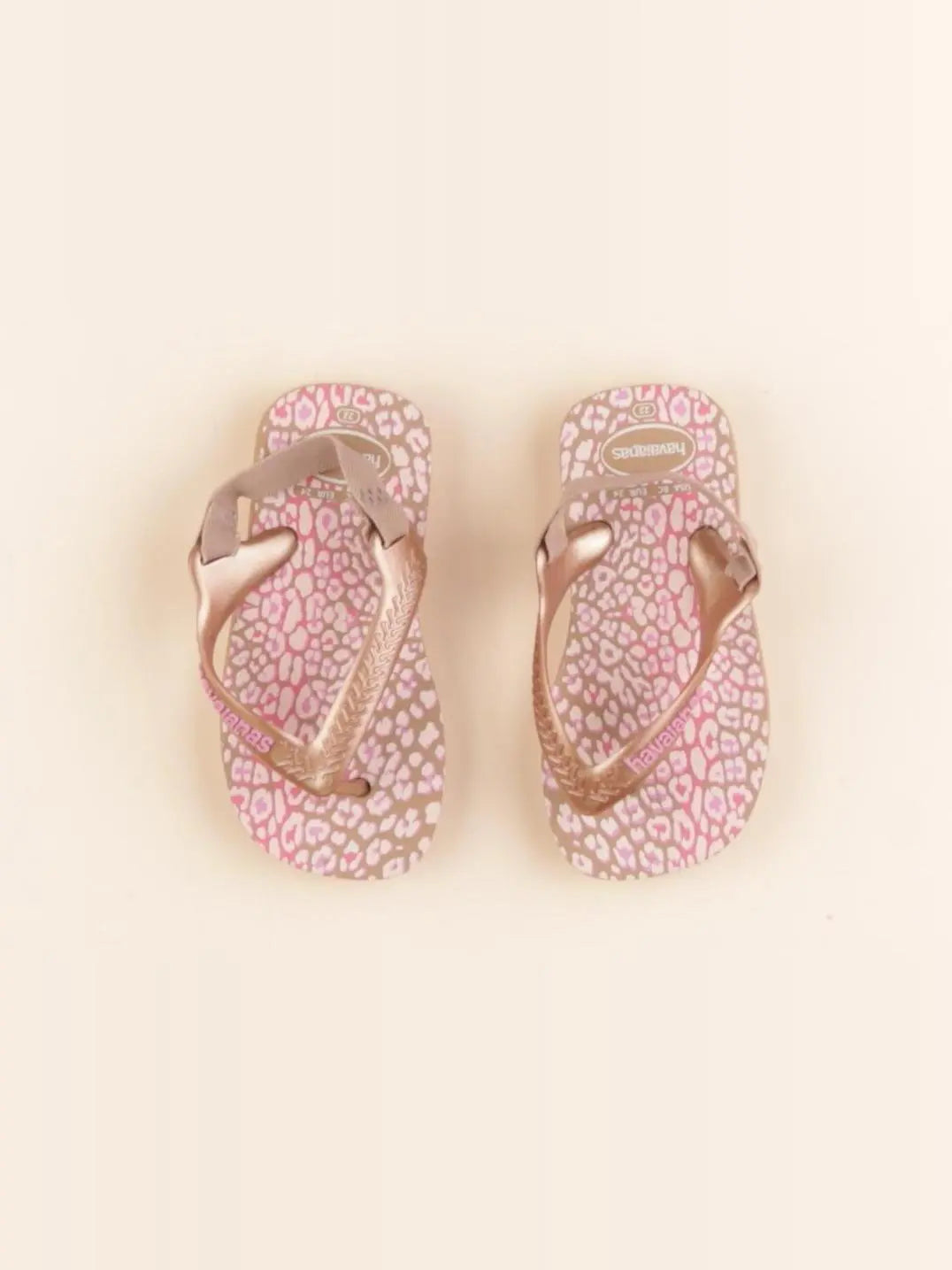 Havaianas - tongs rose, bronze - pointure 22