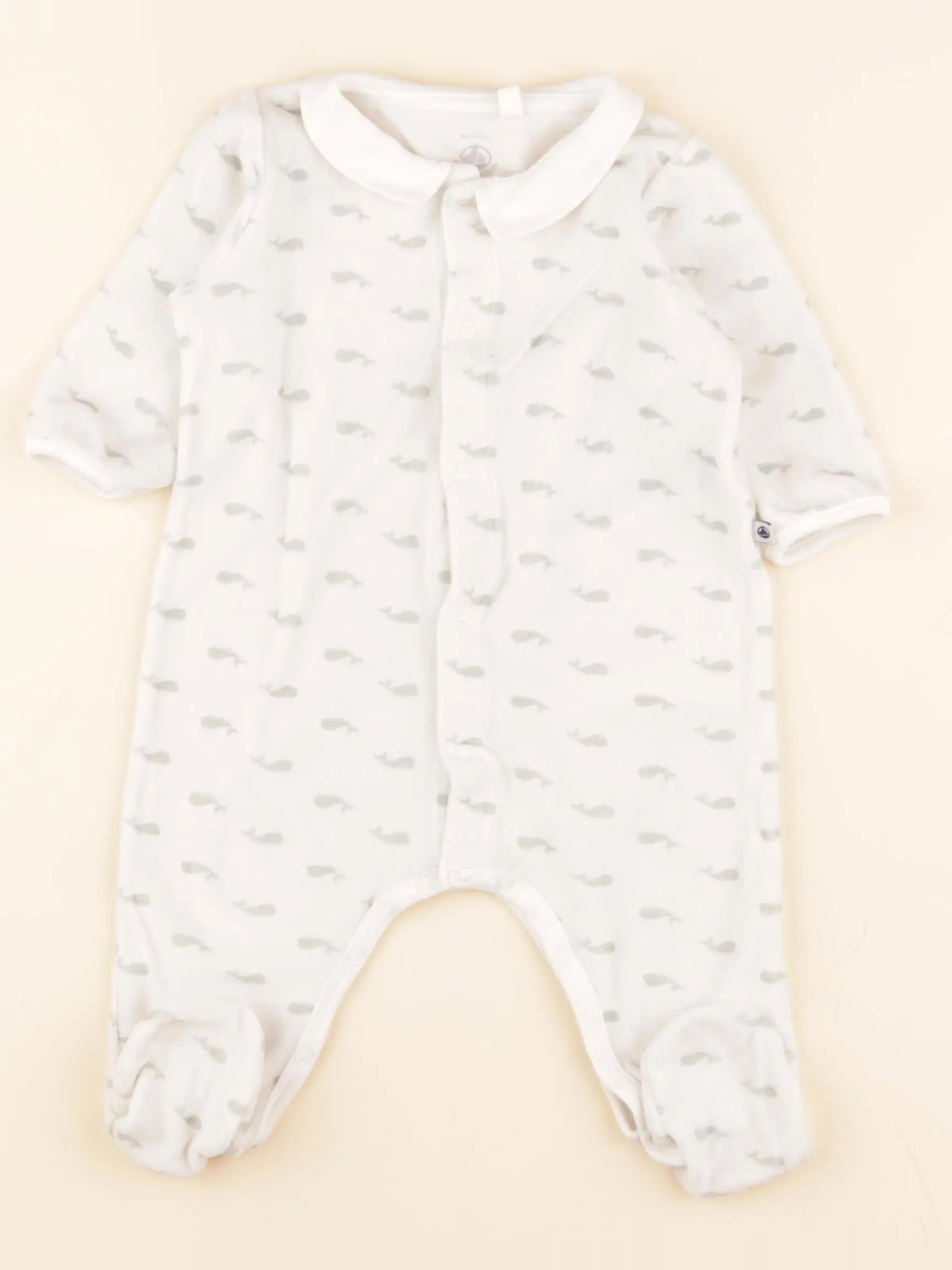 Pyjama velours blanc