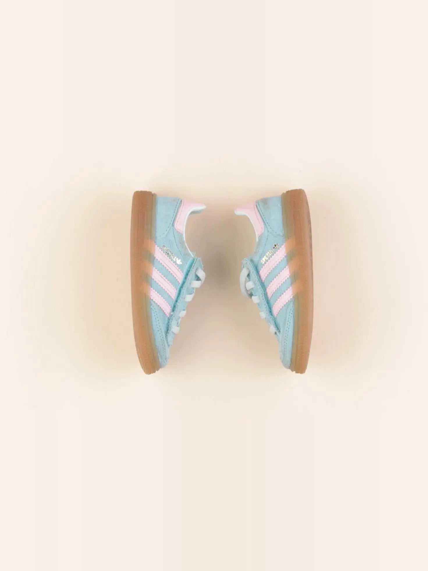 Adidas - baskets bleu, rose - pointure 22
