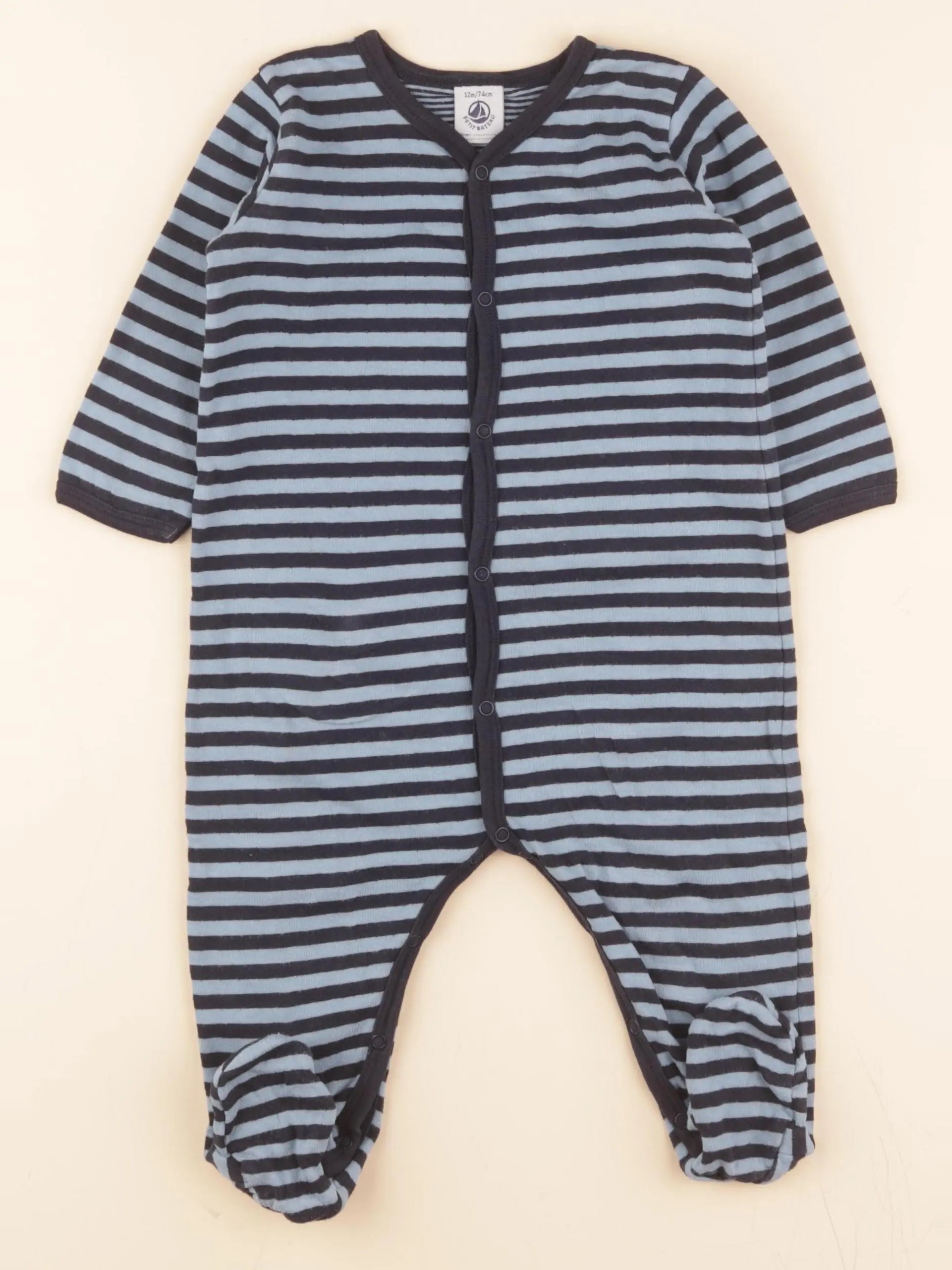 Pyjama coton bleu