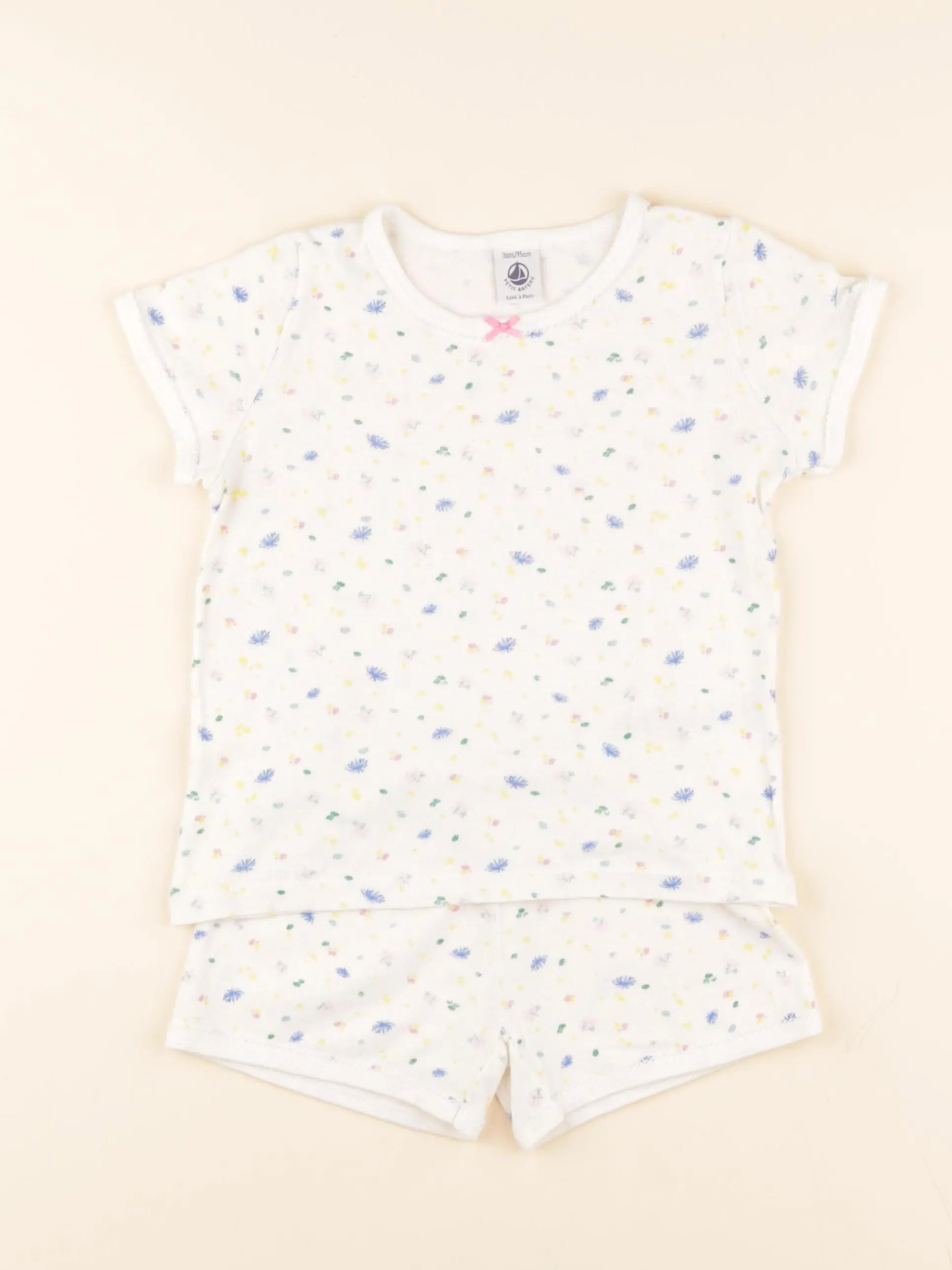 Pyjama coton blanc