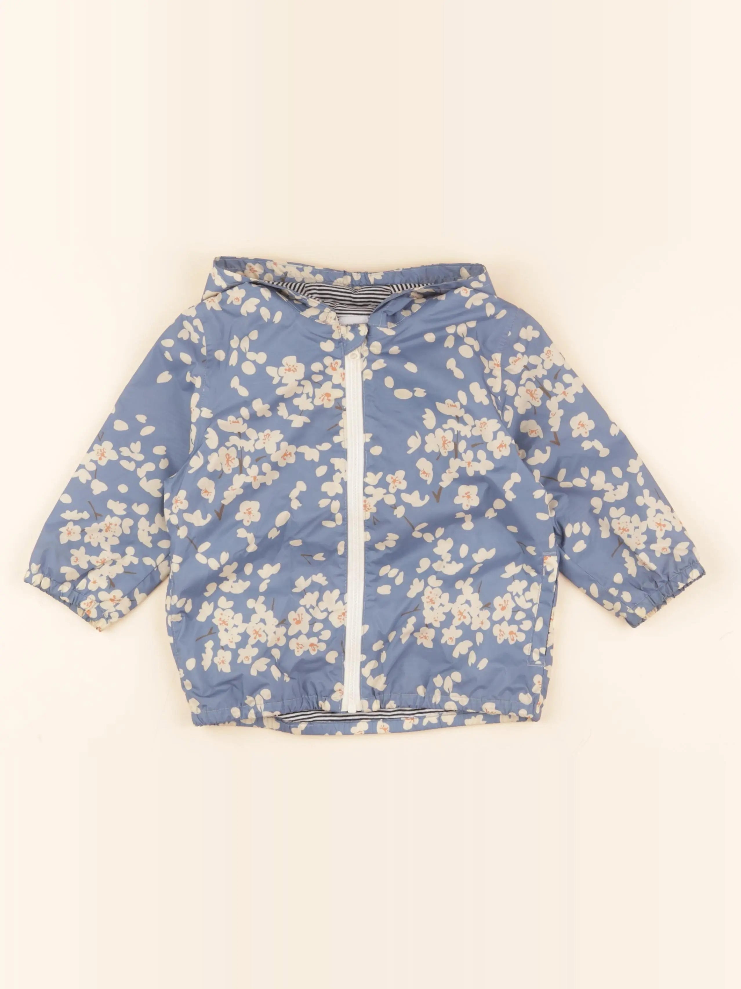 Imperméable bleu