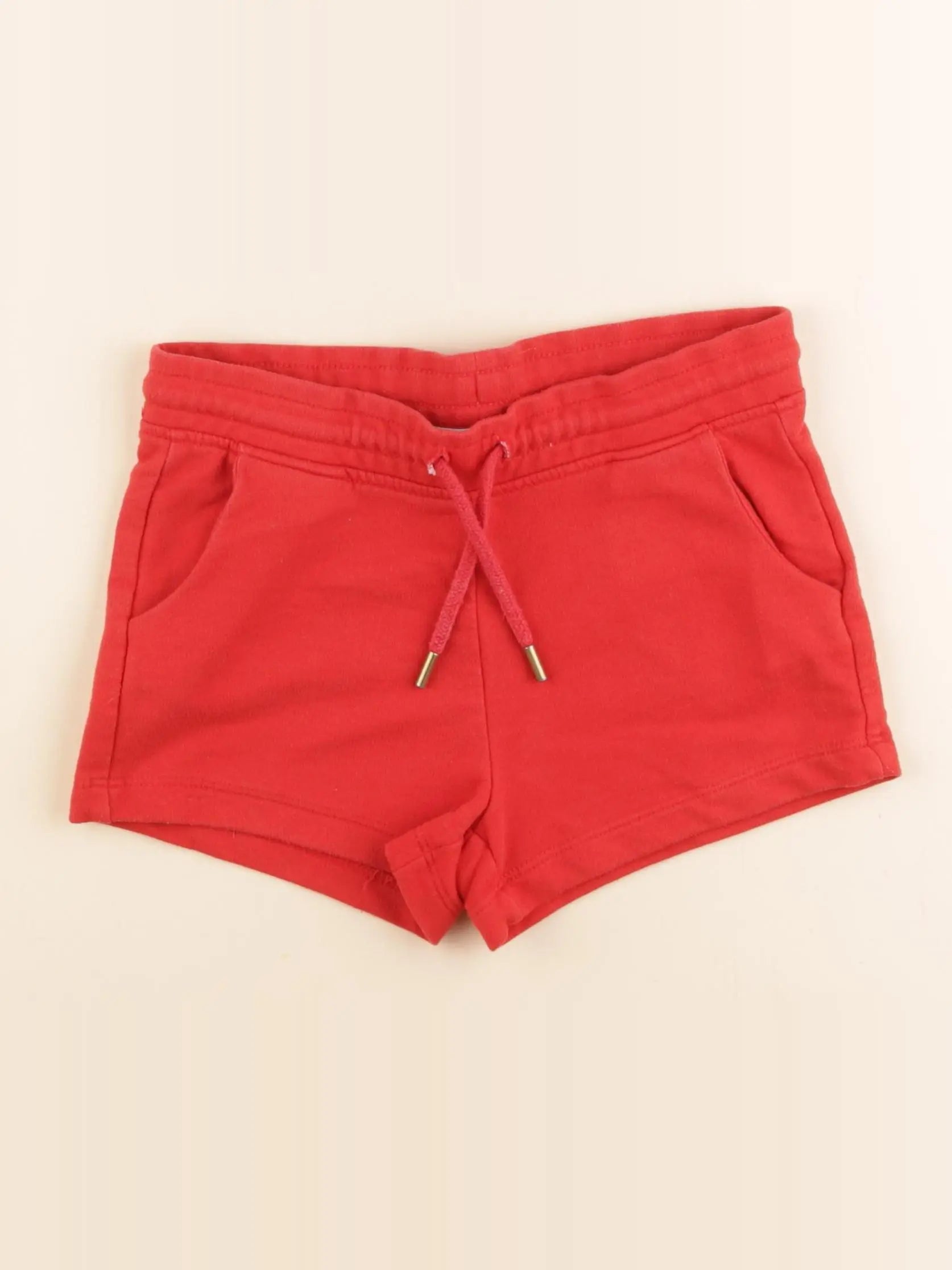Monoprix - short rouge - 8 ans