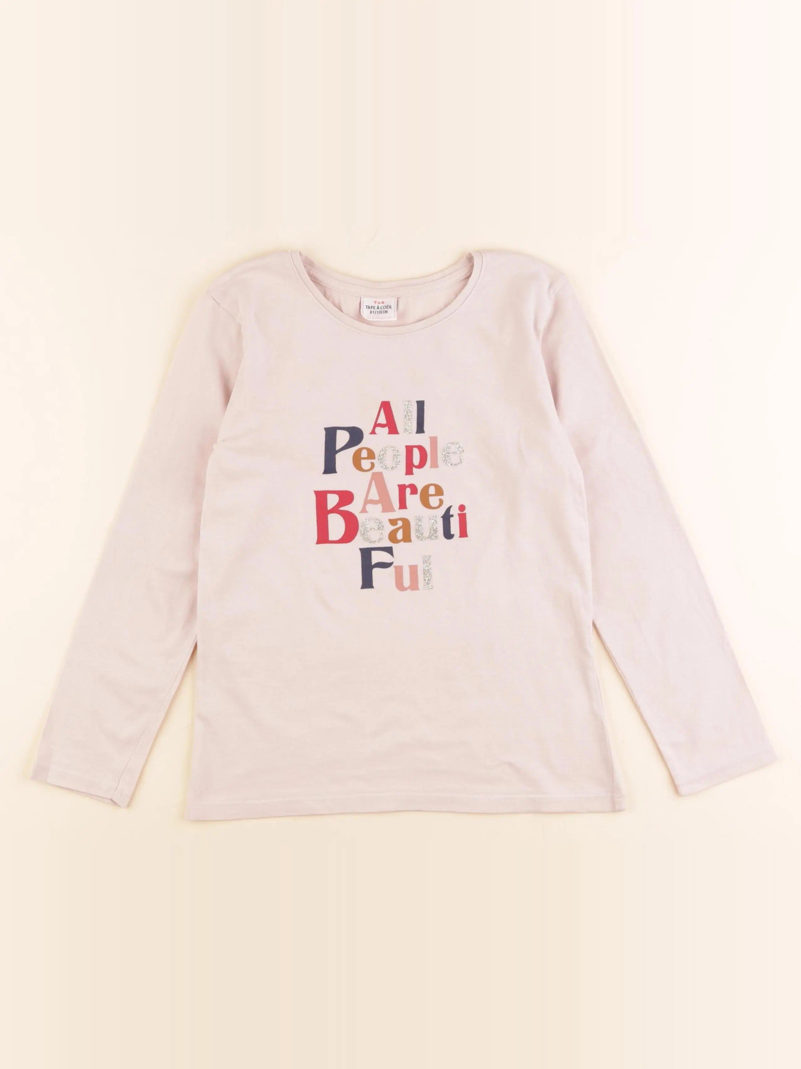 Tape à l'oeil - tee-shirt rose - 8 ans