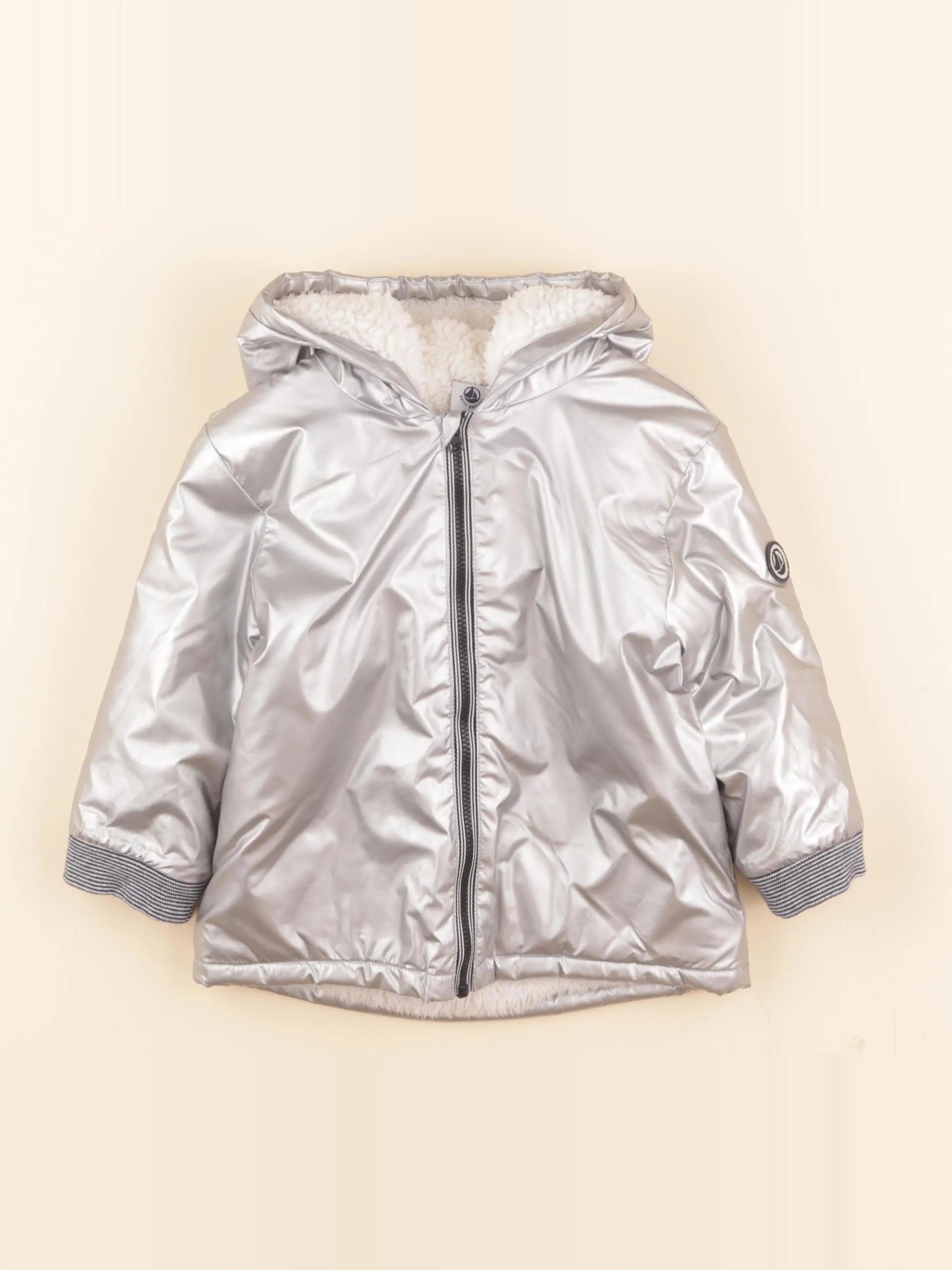 Parka argent