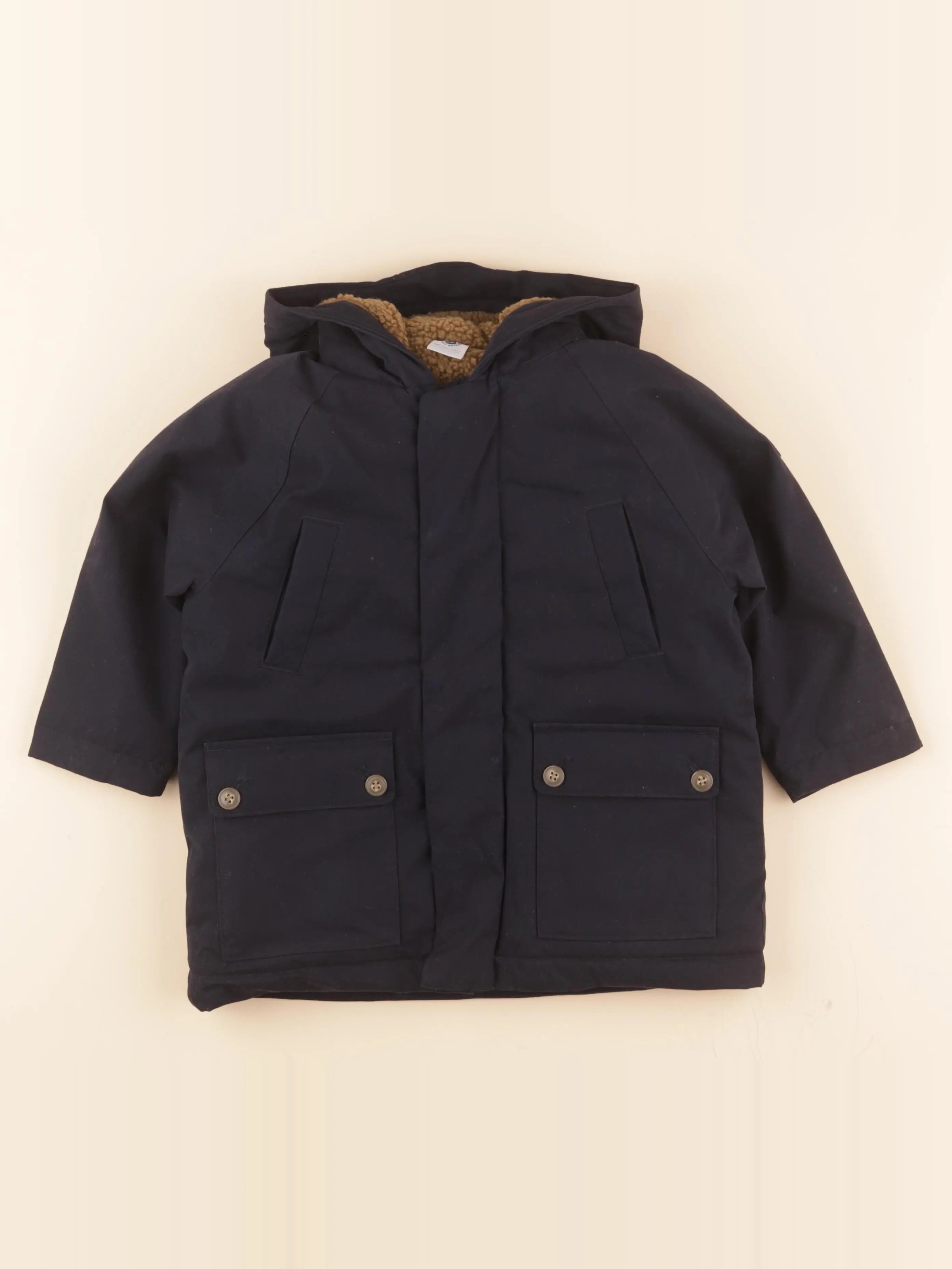 Parka bleu