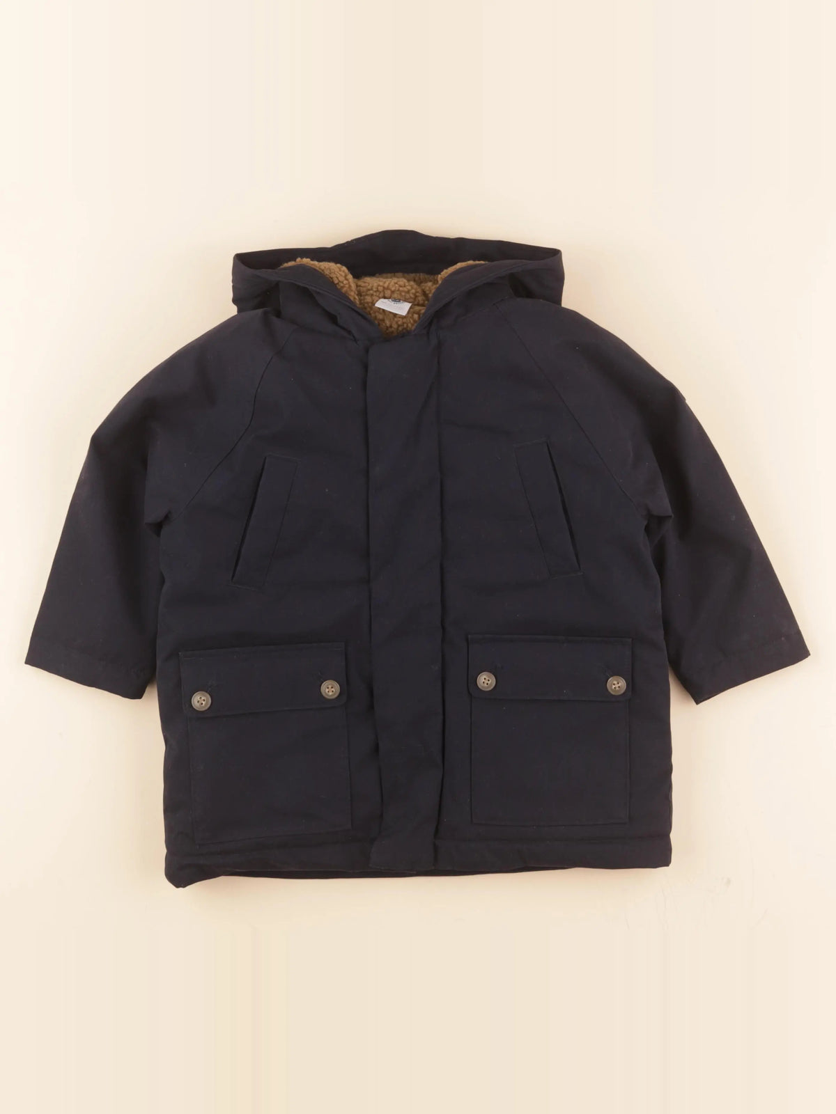 Parka bleu