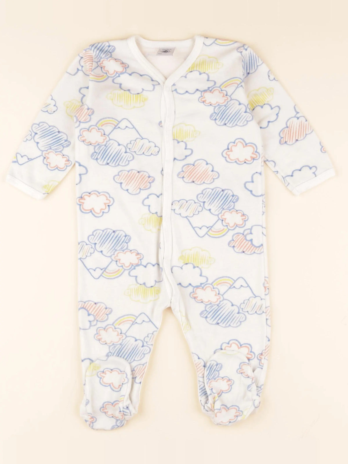 Pyjama coton blanc