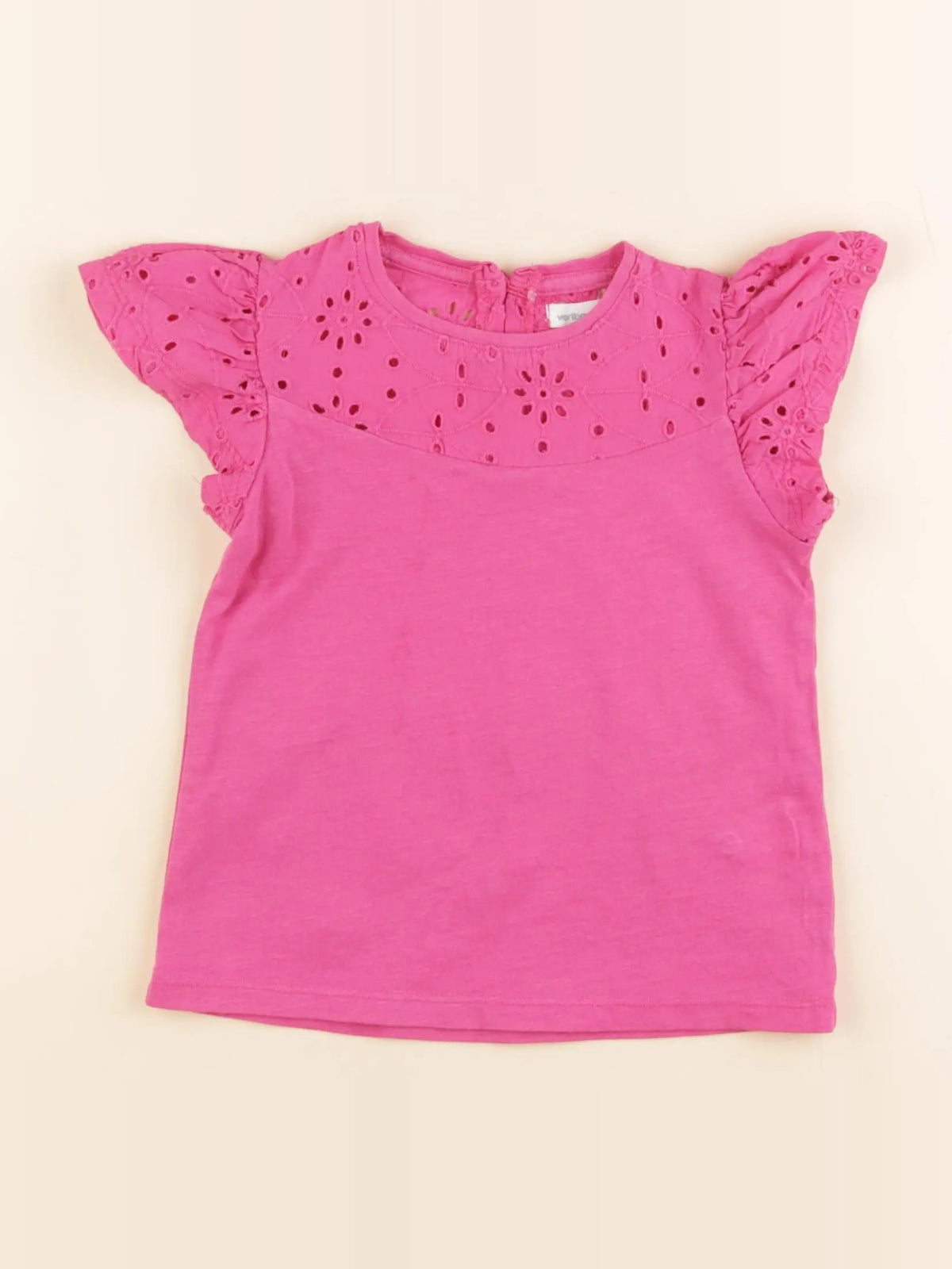 Vertbaudet - tee-shirt rose - 3 ans
