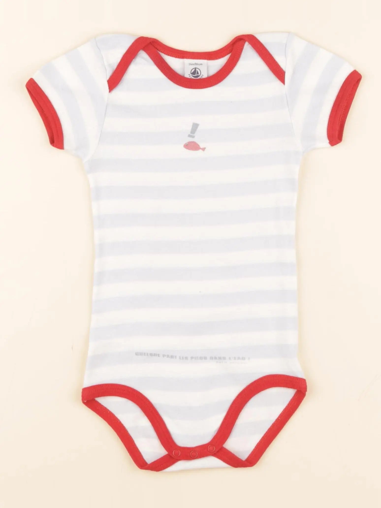 Body blanc, bleu
