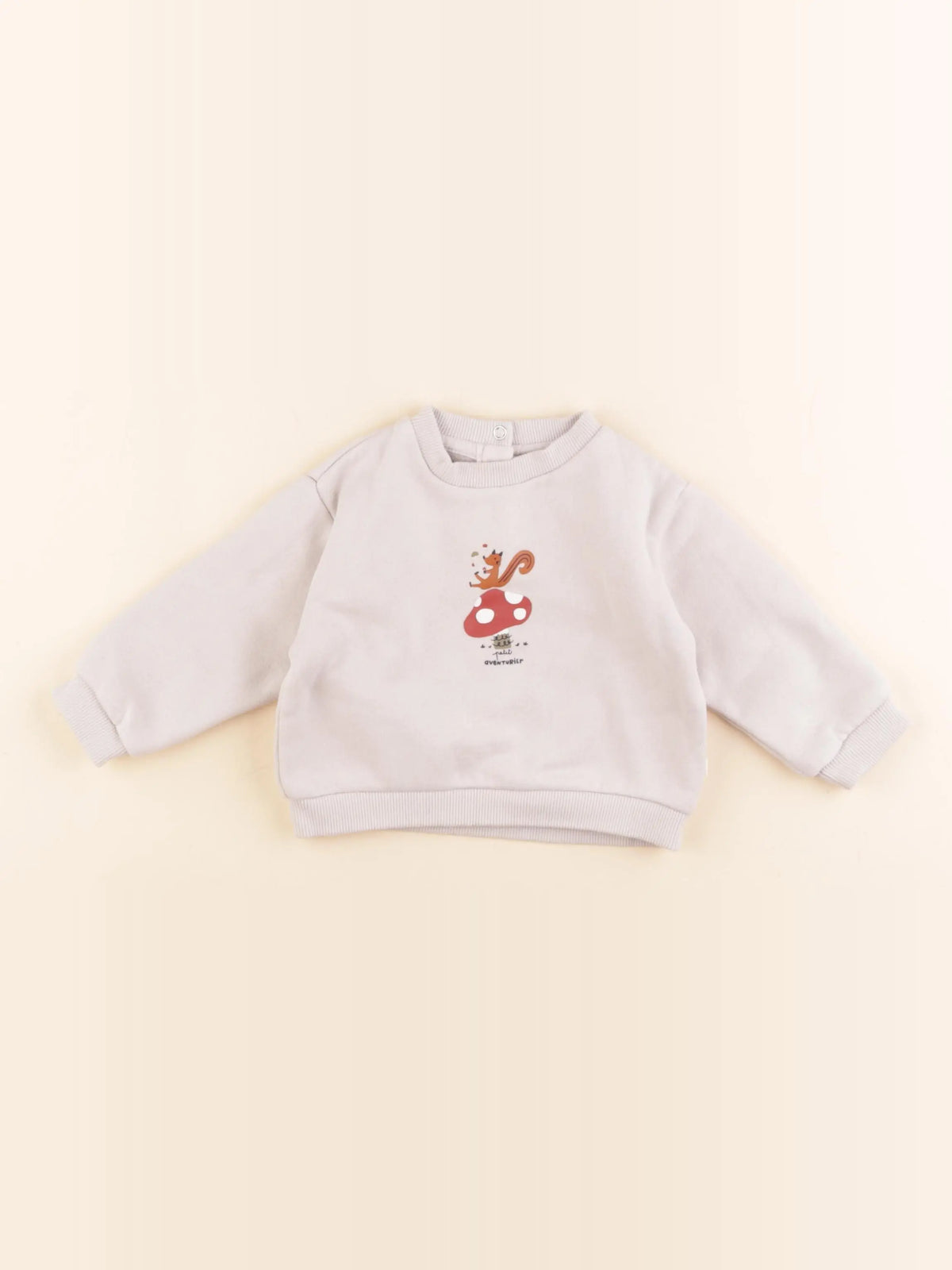 Cadet Rousselle - sweat beige - 6 mois